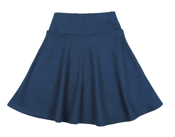 COCO BLANC Circle Skirt for Women - Flowy A-Line Midi Skirt with Elastic Waist (Size 4-20Y) - Perfect for Casual Outings, Date Nights & Summer Vacations