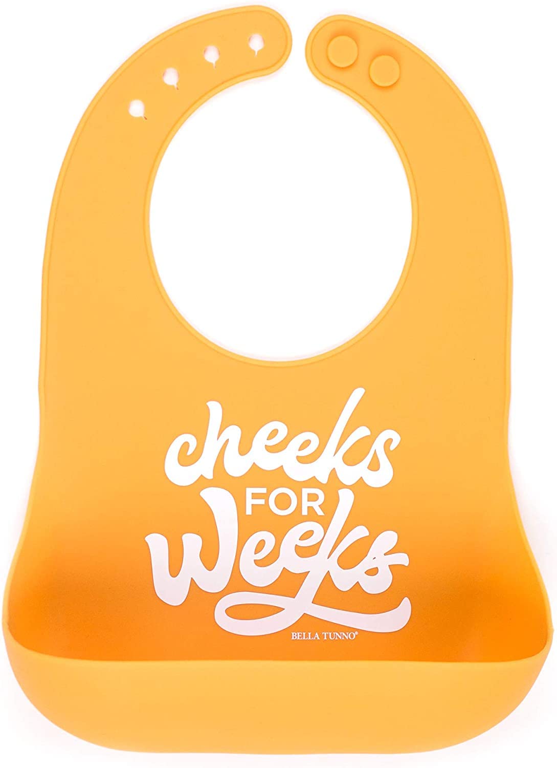 Bella Tunno Wonder Bib – Waterproof Silicone Baby Bib for Boys & Girls, BPA-Free & Non-Toxic Toddler Feeding Bib – Perfect for Mealtime, Travel, and Messy Play