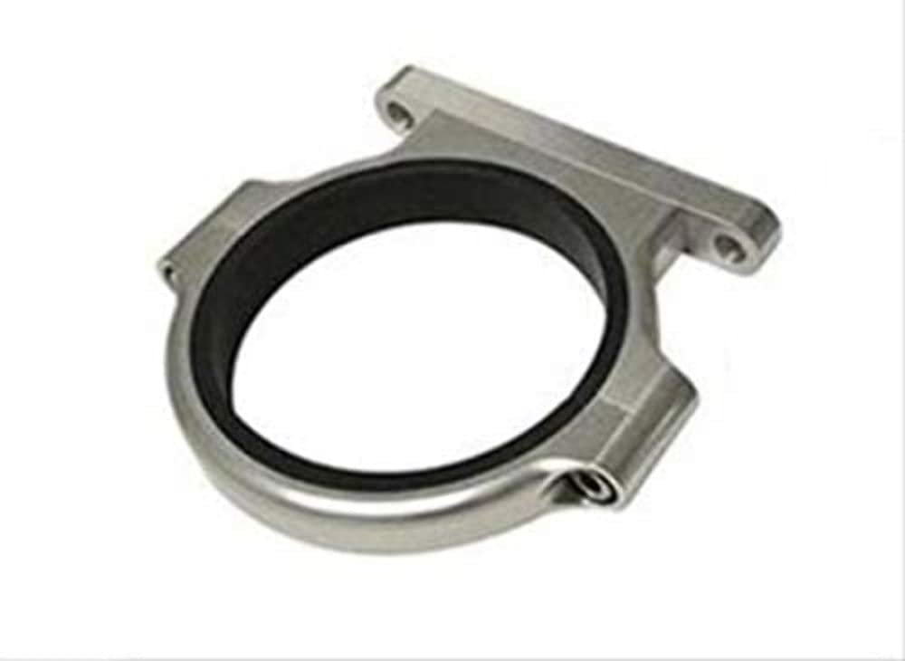45102 Silver Billet Aluminum Fuel Filter Bracket - Universal Fit for Car, Truck & Motorcycle - High Performance Fuel System Upgrade - Perfect for Racing, Off-Road & Custom Builds