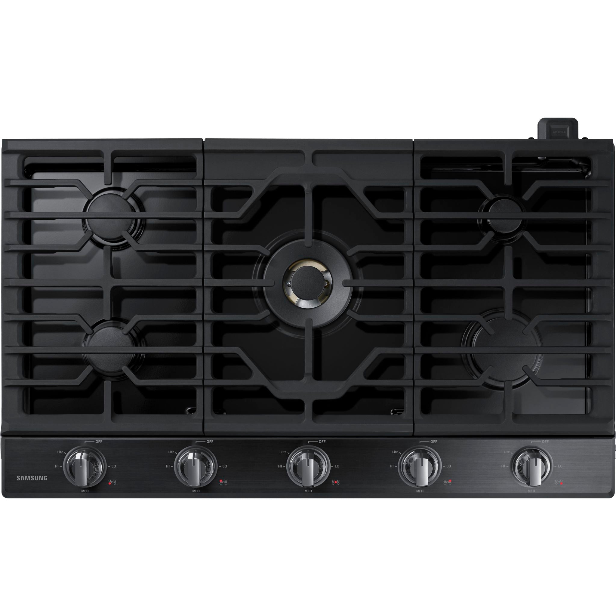 Samsung 36-Inch Black Stainless Steel Gas Cooktop NA36N7755TG - Perfect for Modern Kitchens & Home Chefs