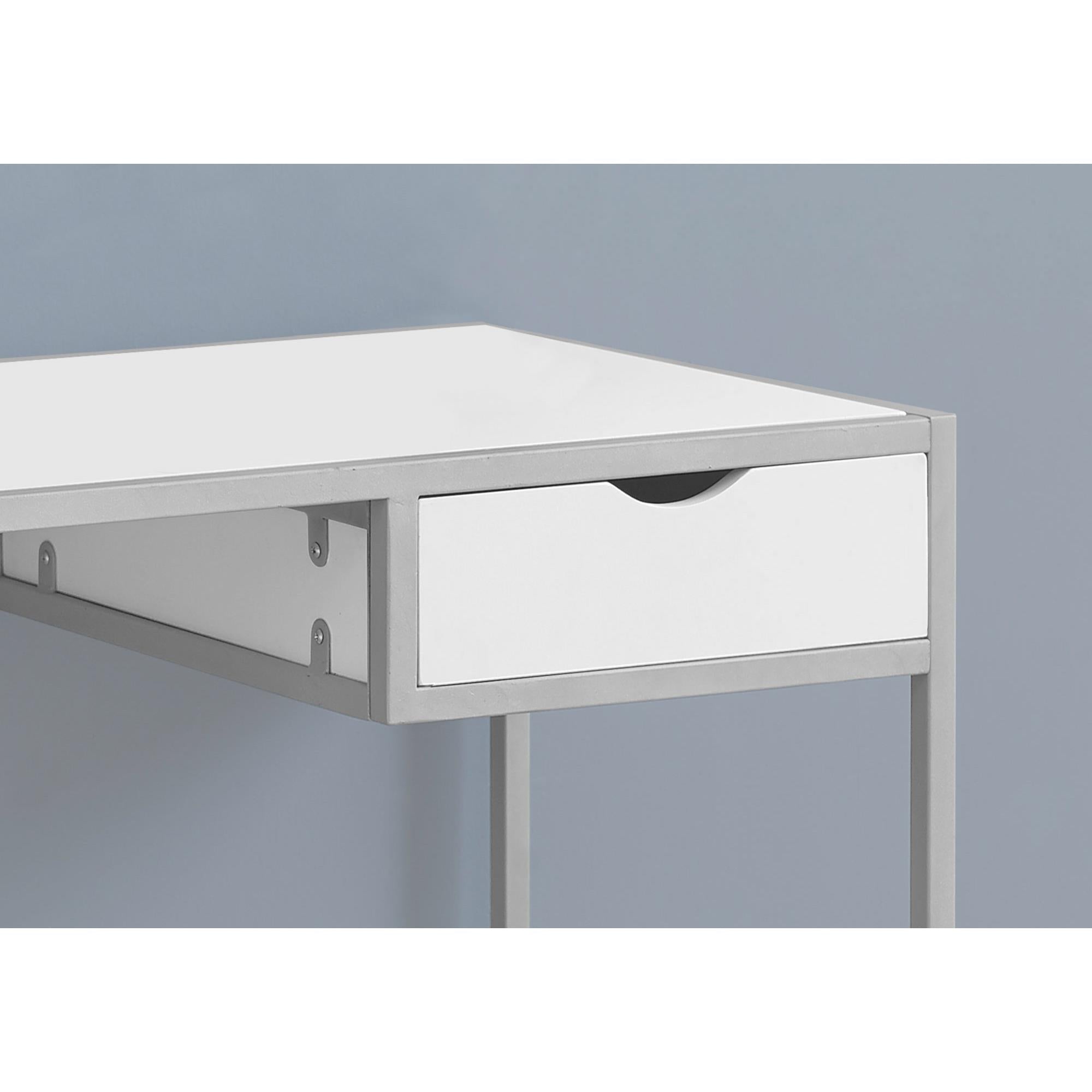 Monarch Computer Desk I 7222 - Modern Home Office Desk for Work & Study, Ergonomic Design with Ample Workspace, Perfect for Small Spaces & Remote Work