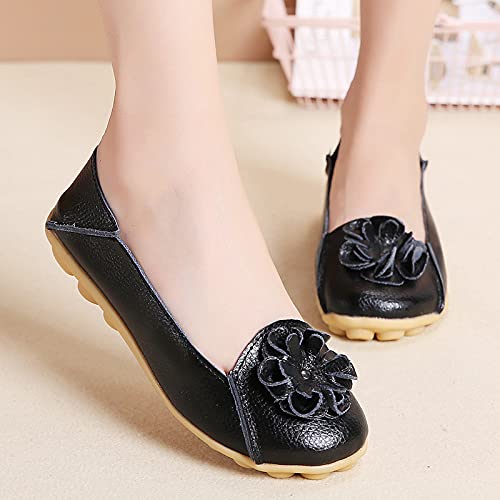 Women's Comfortable Slip-On Peas Shoes - Casual Flat Loafers for Everyday Wear | Perfect for Work, Walking & Travel