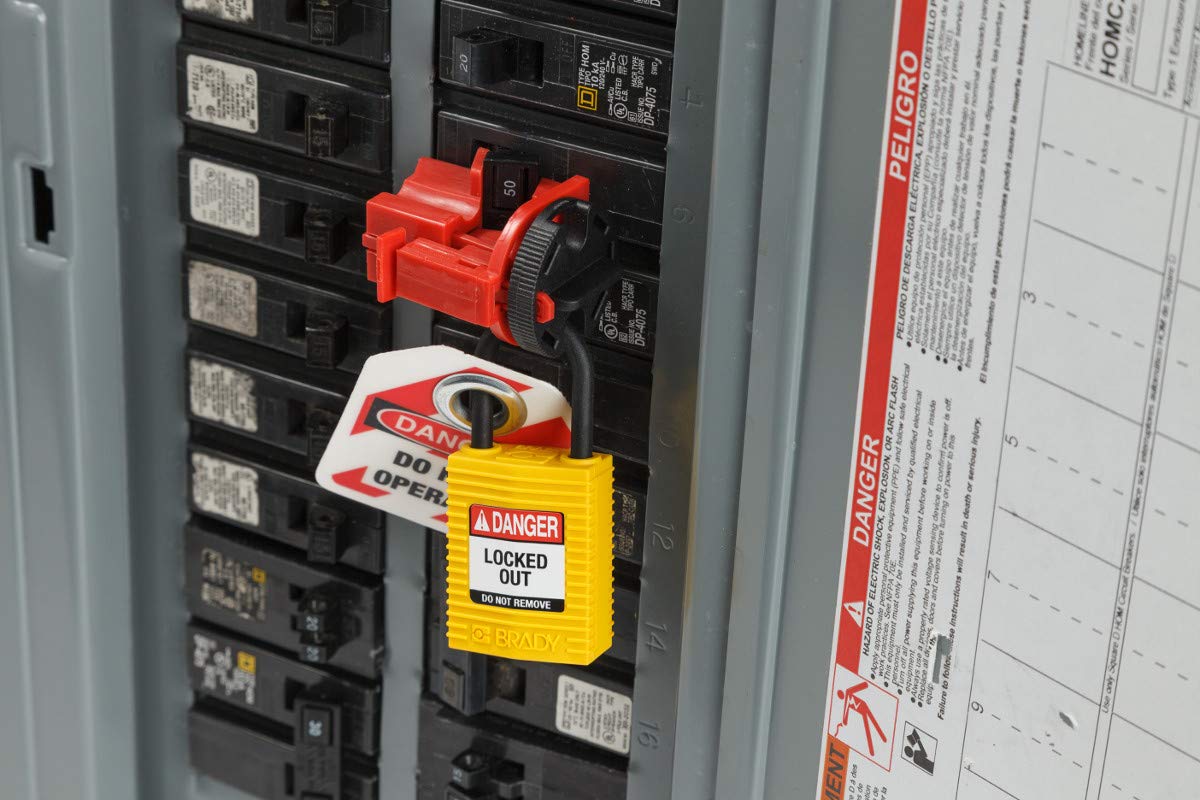 Brady SafeKey Lockout Padlock - 1.0