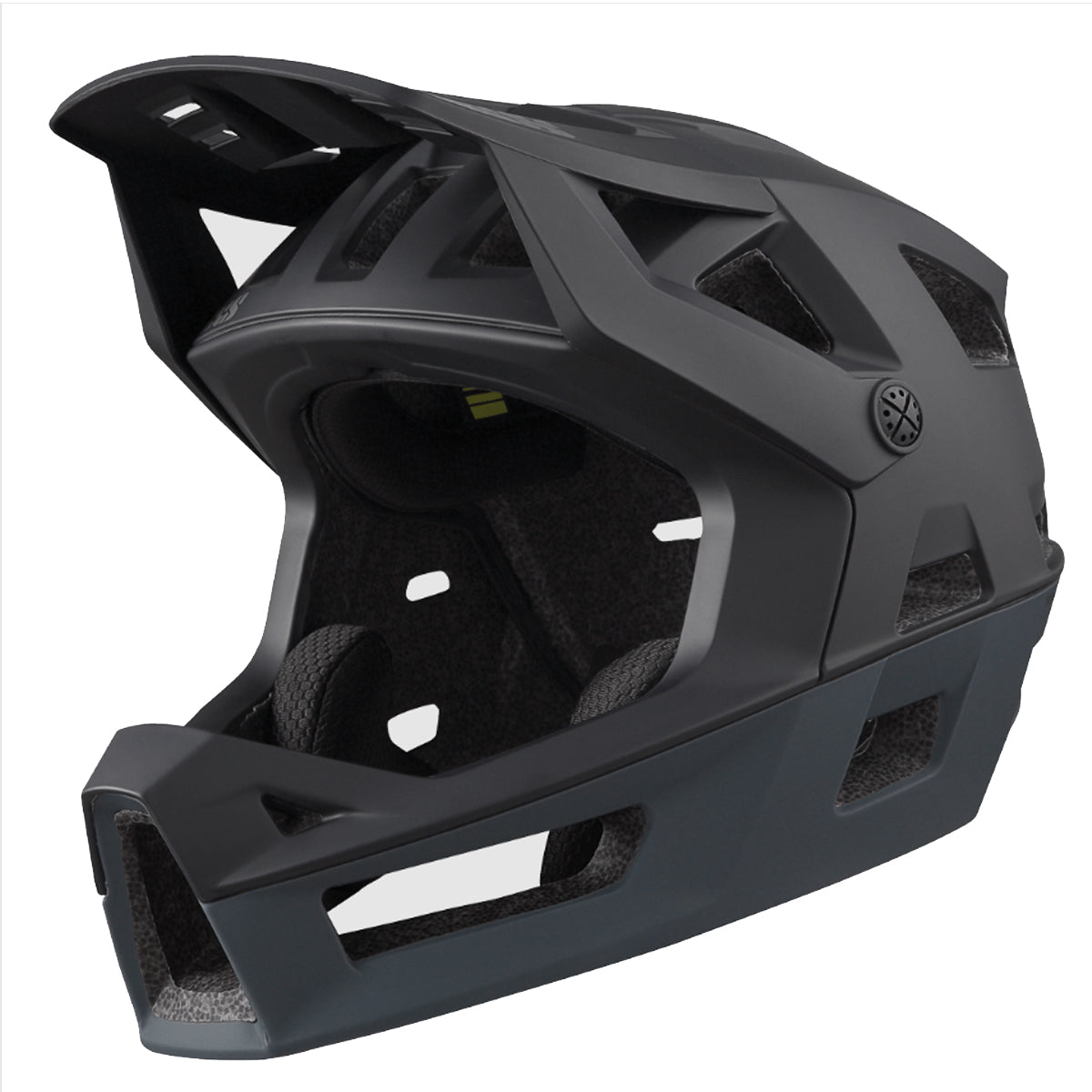 iXS Trigger Full Face Helmet - Lightweight MTB & Downhill Bike Helmet with Non-MIPS Protection - Perfect for Mountain Biking, Trail Riding & Extreme Cycling Adventures