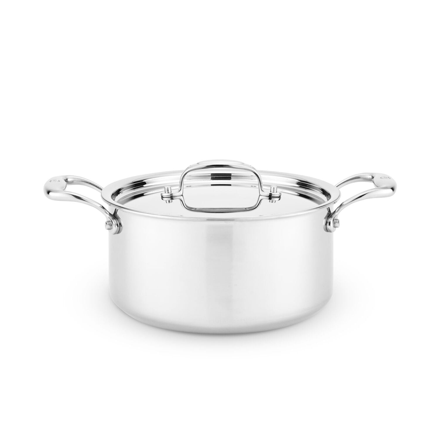Premium Titanium Series 4 Quart Sauce Pot with Lid - Durable & Non-Stick Cooking Pot for Soups, Stews, Pasta - Perfect for Home Chefs & Professional Kitchens