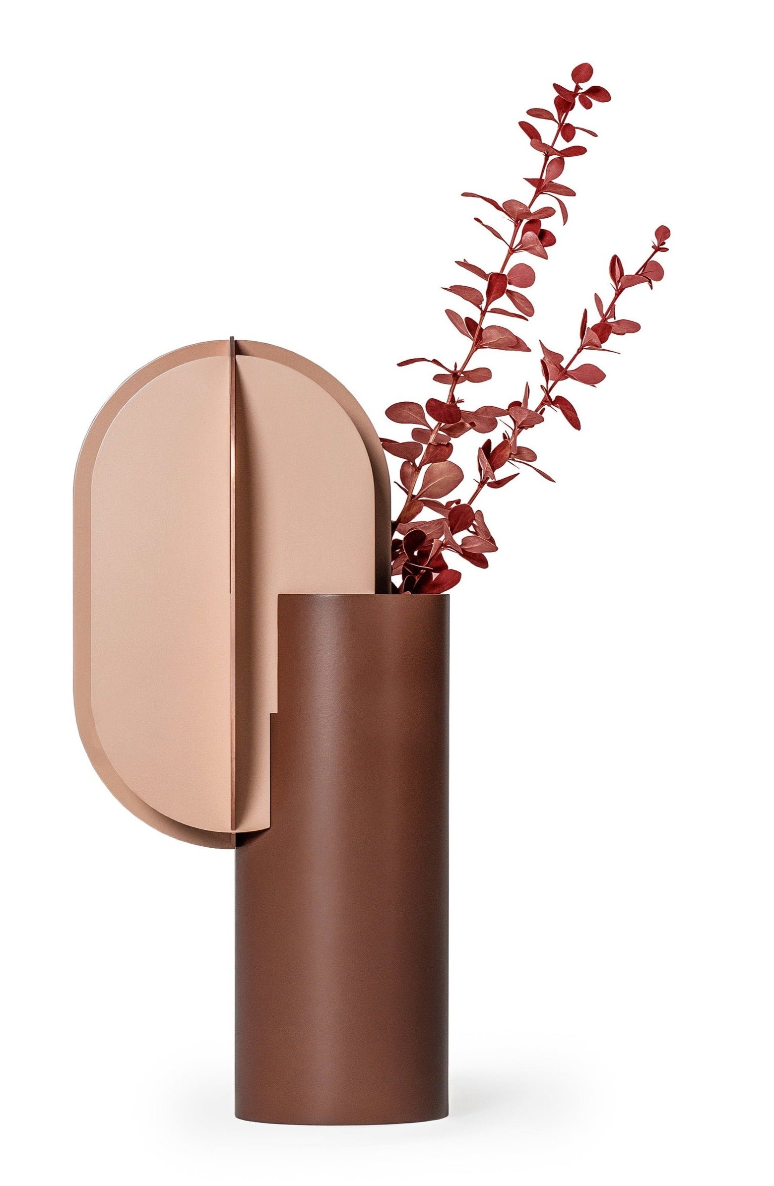 Noom Gabo Vase CS7 - Modern Ceramic Home Decor for Living Room, Bedroom & Office | Perfect for Flowers, Centerpieces & Interior Design