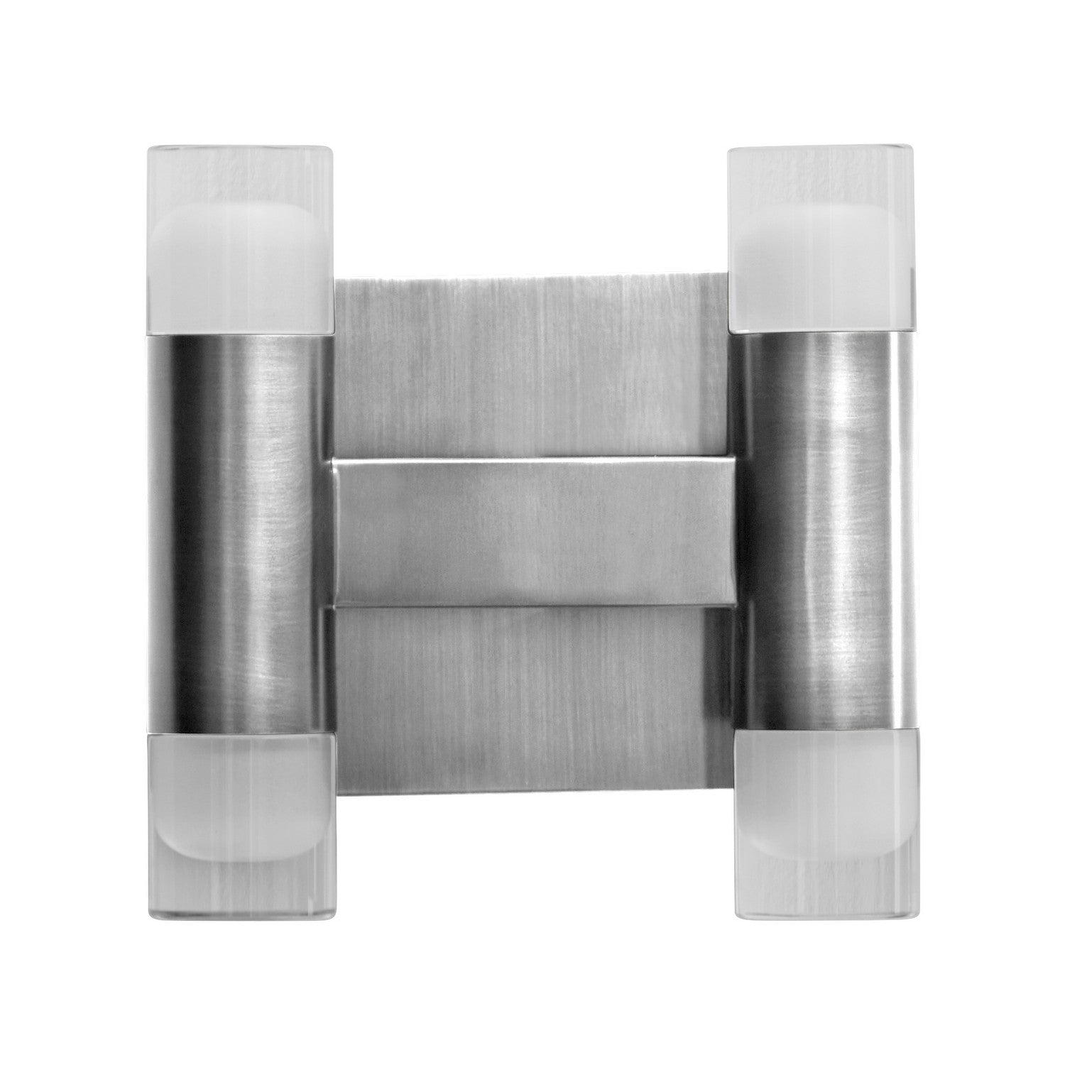 Oxygen Alarum 3 595 24 Inch Wall Sconce Light Fixture in Satin Nickel Finish - Perfect for Bedroom, Hallway, and Living Room Lighting