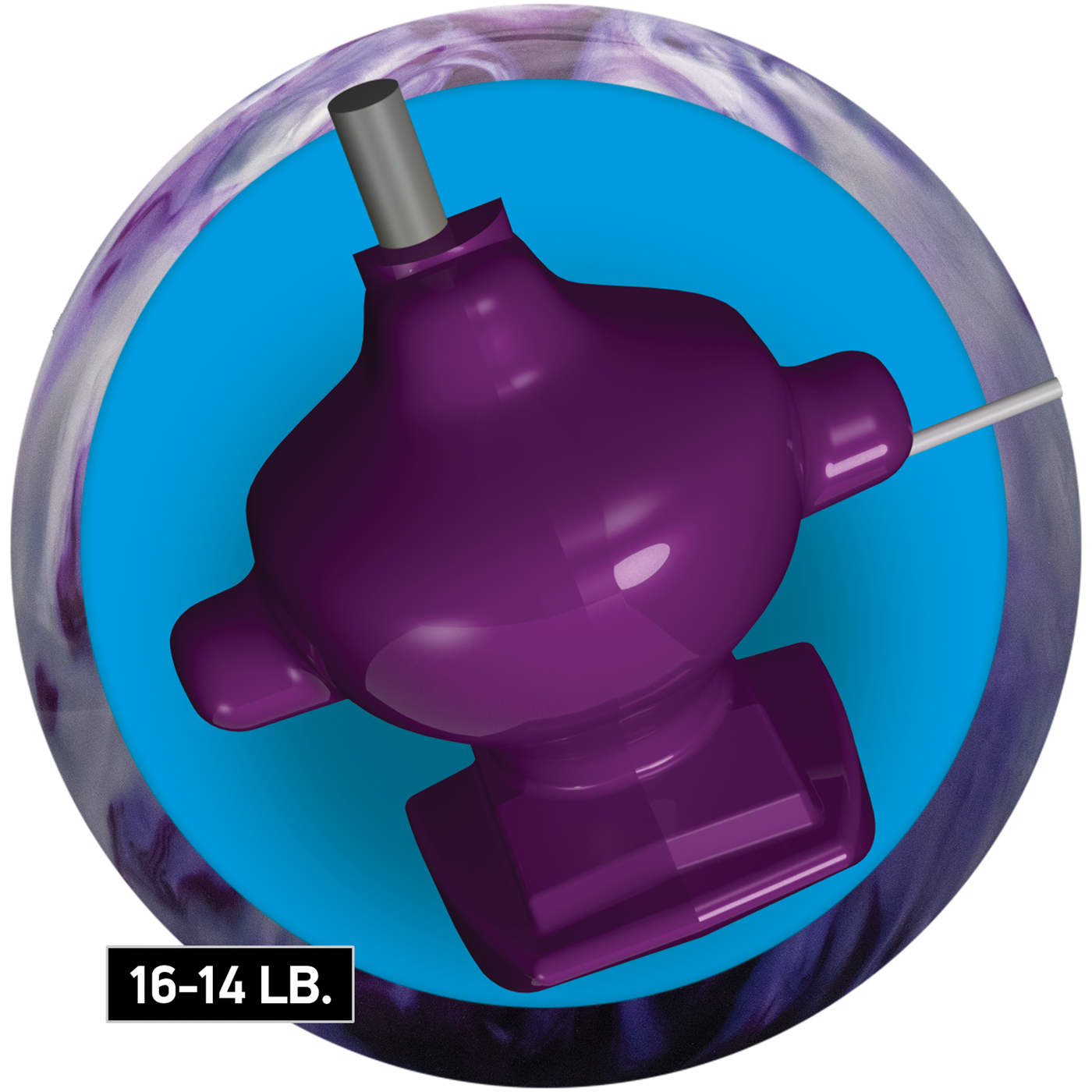 Radical Outer Limits Pearl Bowling Ball - High Performance for Competitive Bowlers | Perfect for League Play and Tournaments