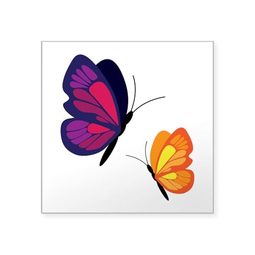 Clear - Spring Butterfly Sticker