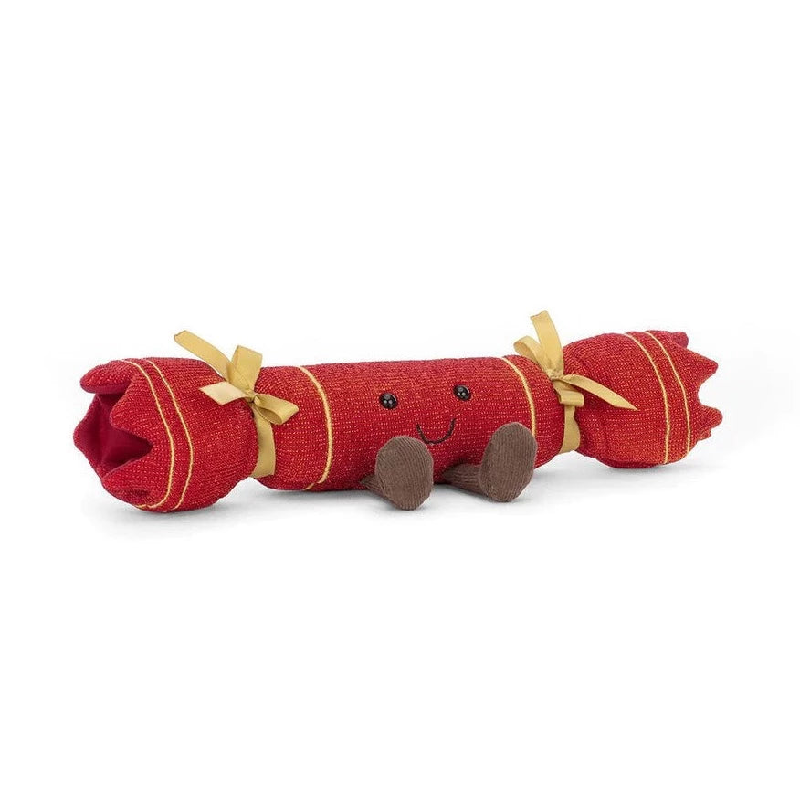 Jellycat Amuseable Popper Plush Toy - Soft & Cuddly Sensory Play for Babies & Kids - Perfect for Playtime, Gifts & Nursery Decor