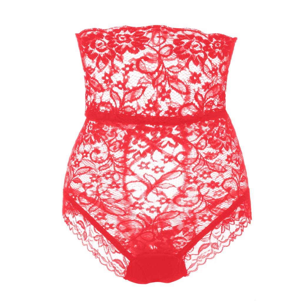 Sexy Lace Bikini Cut Panties for Women - Comfortable Imitation Underwear with Bandage Design | Perfect for Beach, Vacation & Romantic Occasions