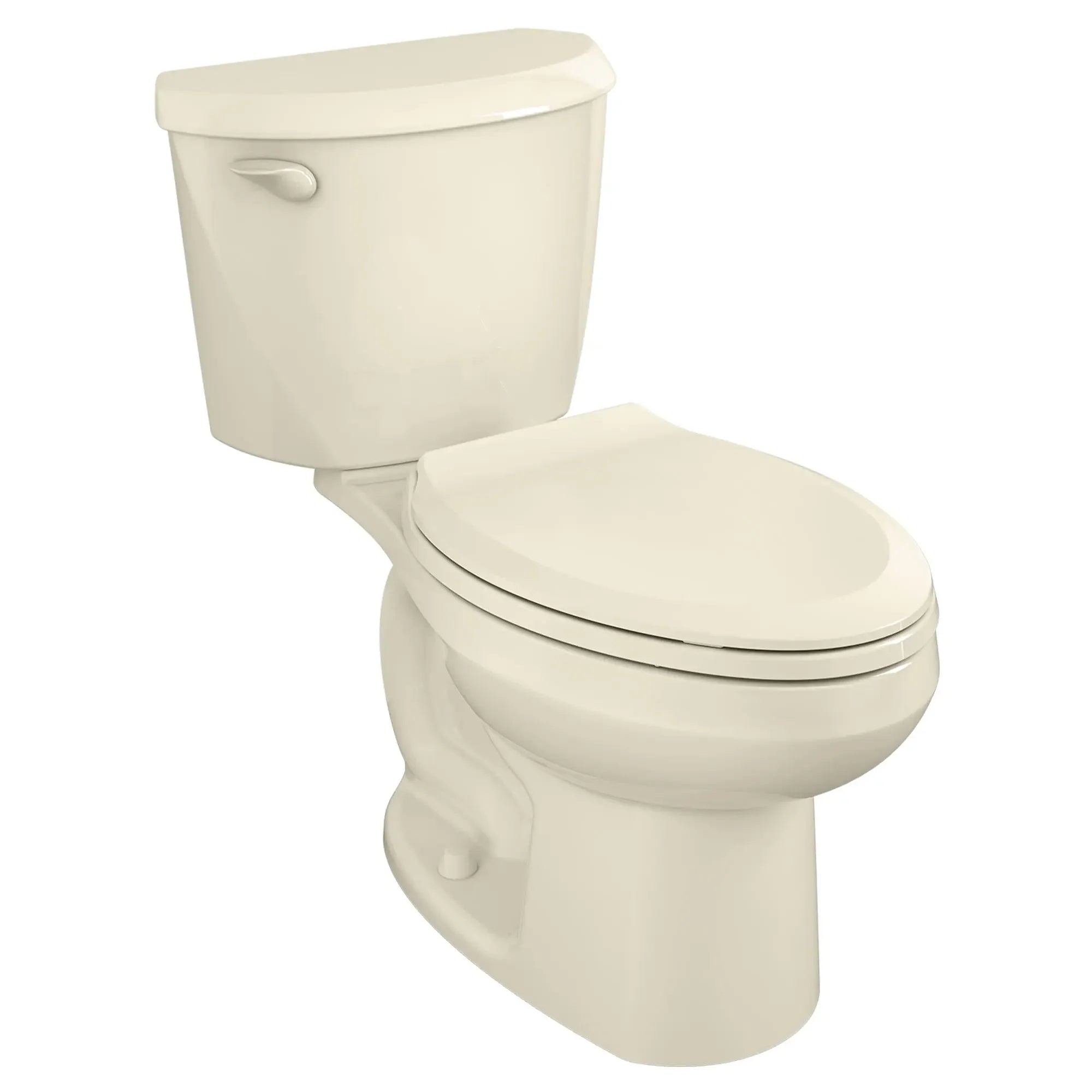 Colony® Two-Piece 1.6 GPF/6.0 LPF Standard Height Elongated Toilet Bowl - Water Efficient Bathroom Fixture for Modern Homes & Commercial Spaces
