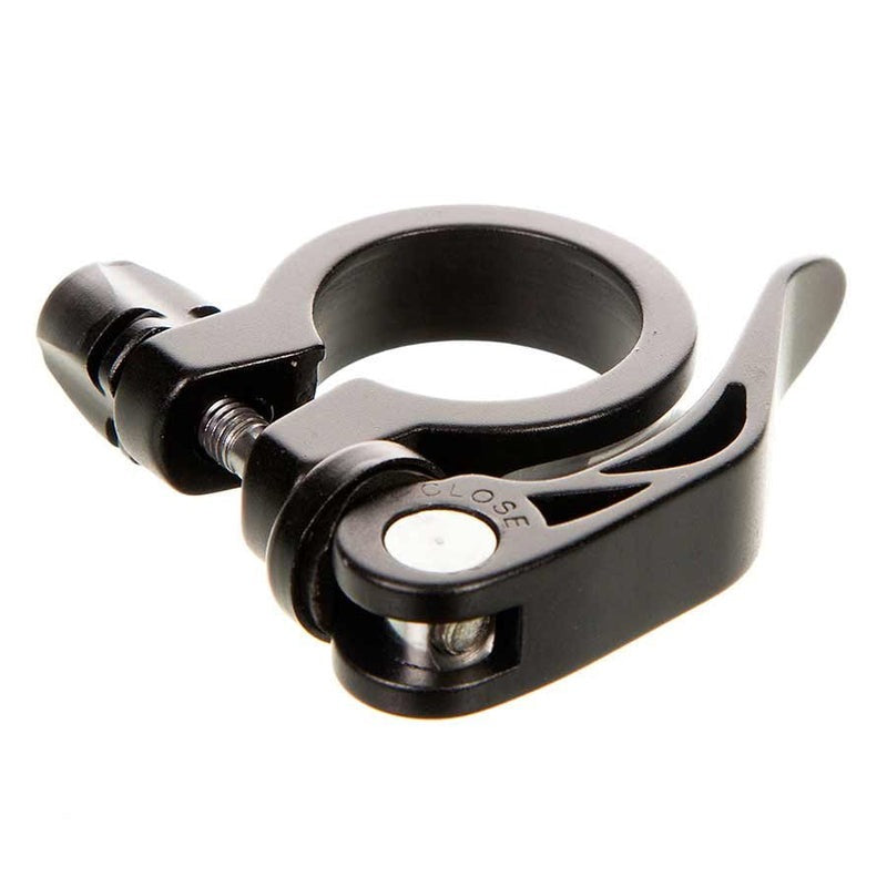 Evo Quick Release Bicycle Seat Clamp - Lightweight Aluminum Alloy MTB Road Bike Seatpost Clamp for Easy Height Adjustment - Perfect for Mountain Biking, Commuting & Cycling Enthusiasts