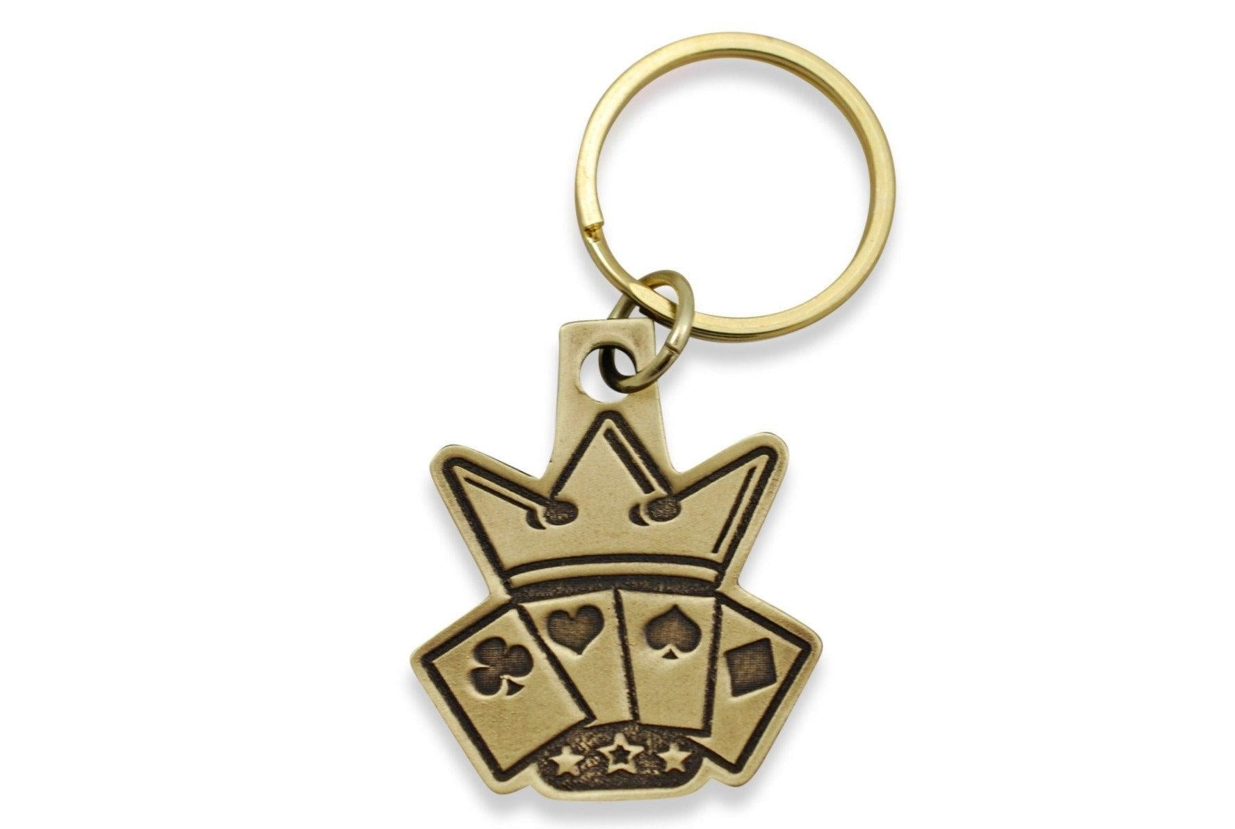 Stylish Keychain for Keys & Accessories - Durable Metal Key Ring with Custom Engraving - Perfect for Gifts, Home, Office & Travel Use