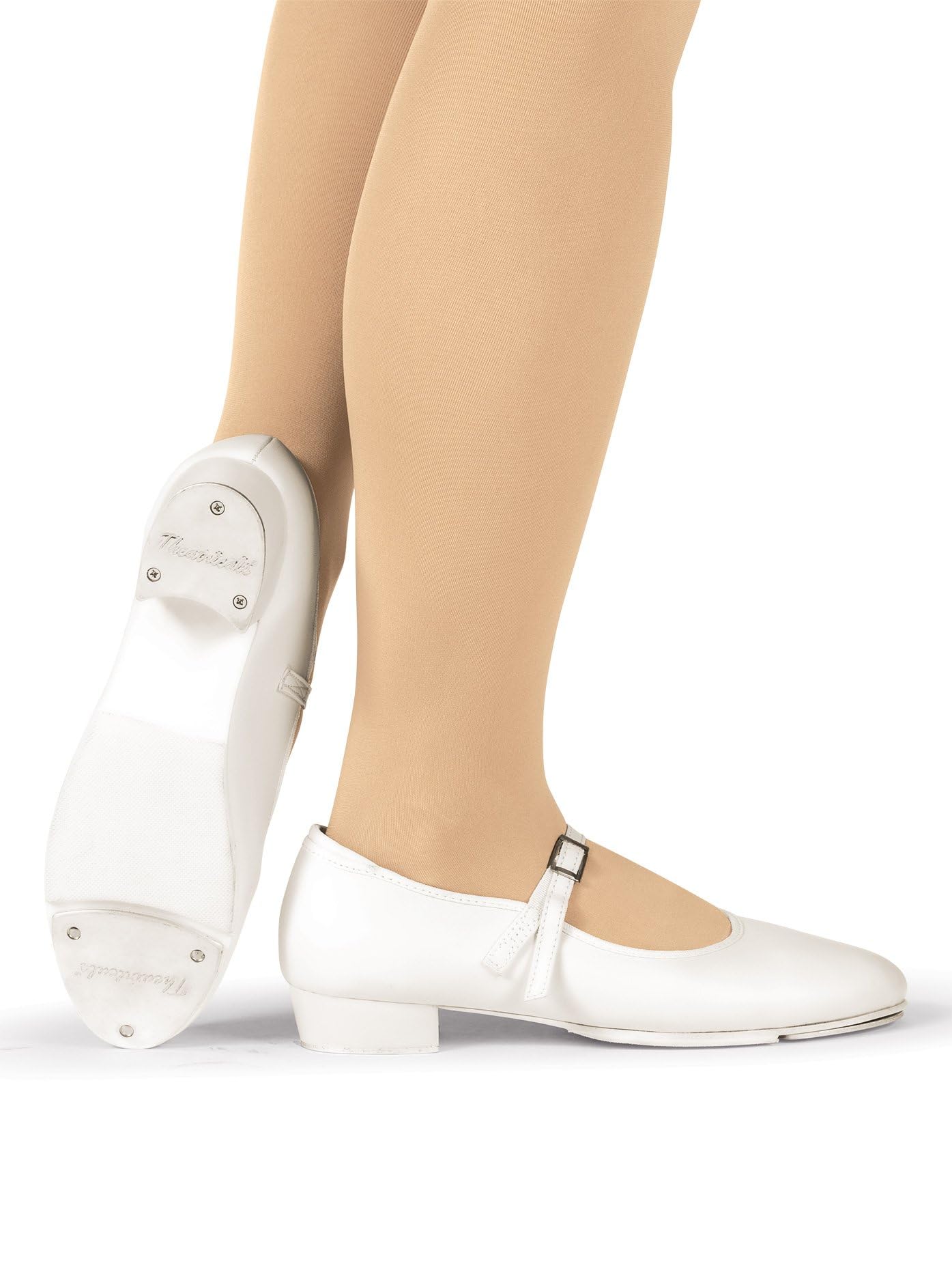 Women's Theatrical Tap Dance Shoes with Slide Buckle - Perfect for Jazz, Broadway & Dance Performances