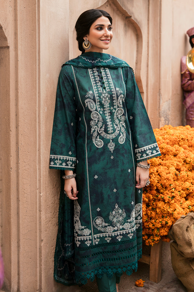BISTRO BARN 3-Piece Ethnic Outfit Set for Women - Embroidered Kurta, Palazzo Pants & Dupatta - Perfect for Festivals, Weddings & Special Occasions