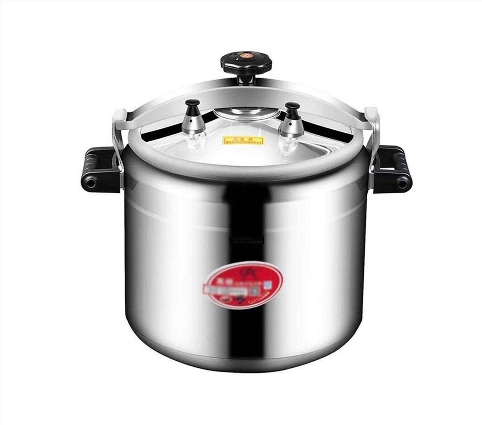 Explosion-Proof Commercial Aluminum Alloy Pressure Cooker 15L-100L - Large Capacity Gas Pressure Cooker for Restaurants, Hotels, Schools & Catering - Heavy Duty Kitchen Cookware for Bulk Cooking & Food Preparation