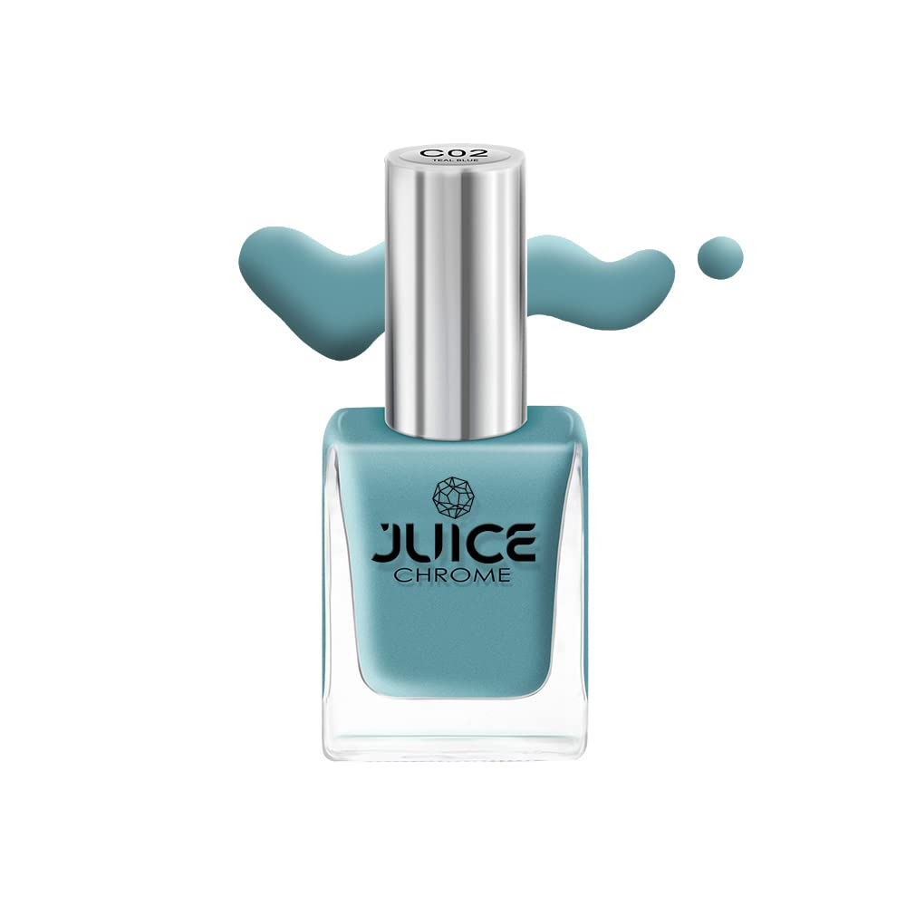 JUICE Vegan Quick-Dry Nail Polish Set - 3 in 1 Combo Kit with Chip-Resistant, High Gloss Finish (F&D Approved Colors) | Cruelty-Free & 100% Plant-Based Formula | Perfect for Salon, Home Manicures & Gift Giving