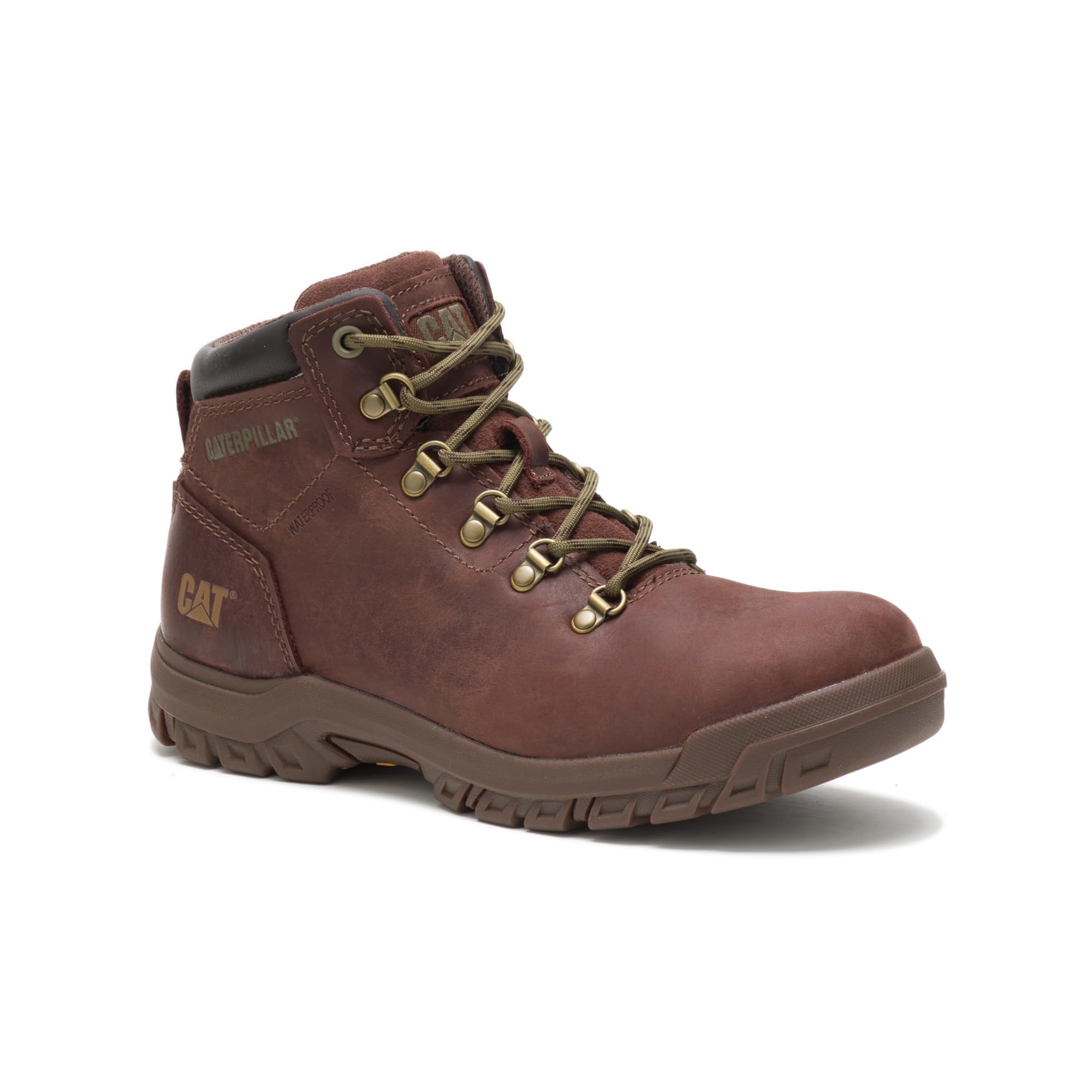 CAT Women's Mae Waterproof Steel Toe Work Boots - Safety Shoes for Construction, Warehouse & Outdoor Work - Slip Resistant & Comfortable for All-Day Wear