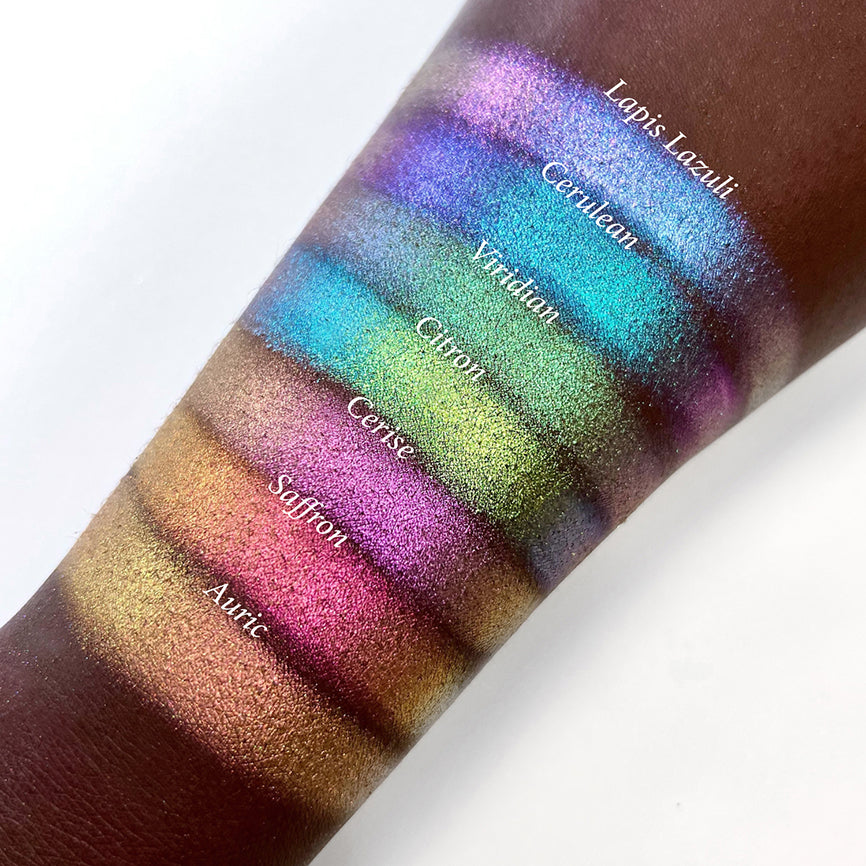 Auric Deep Iridescent Multichrome Eyeshadow - Long Lasting Pigmented Makeup for Stunning Eye Looks | Perfect for Parties, Date Nights & Special Occasions