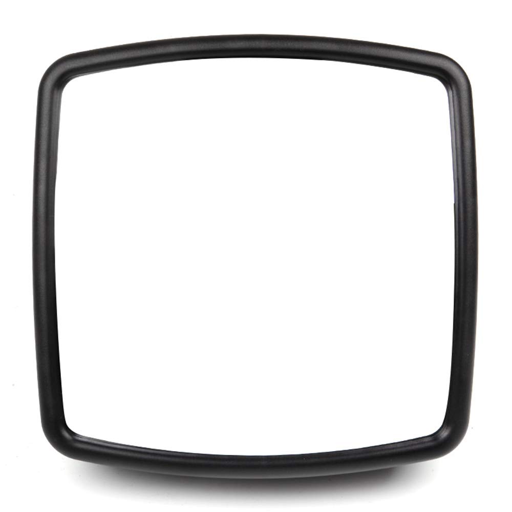 Truck Hood Mirror Door Mounted - Compatible with International Durastar 4300 4400 7400 7600 8500 8600 (2002 & Newer) - Lower Small Side Mirror with Black Housing - Perfect for Enhanced Visibility & Safety While Driving