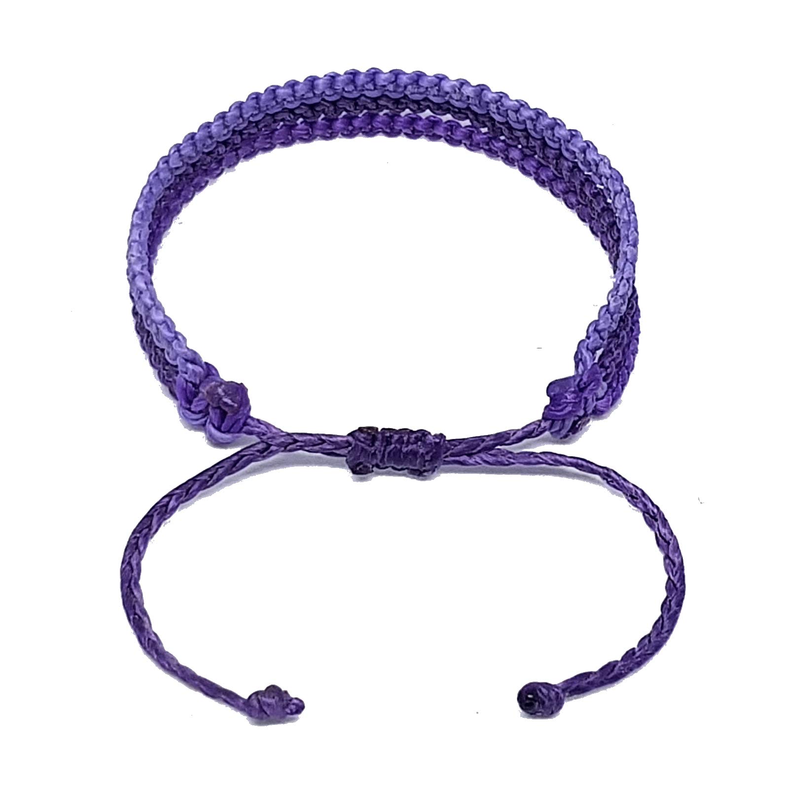 Handmade Thai Woven Triple Stack Bracelet Set - Adjustable Wax Cotton Cord Boho Friendship Wristbands for Women & Men | Unisex Stackable Bracelets for Everyday Wear, Gift Giving & Festival Fashion