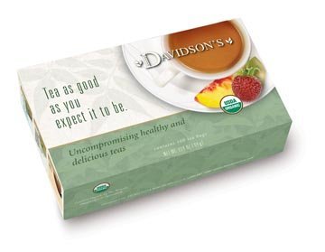 Davidson Organic Chamomile & Fruit Tea - 100 Tea Bags | Caffeine-Free Herbal Tea Blend | Perfect for Relaxation, Stress Relief & Evening Tea Time