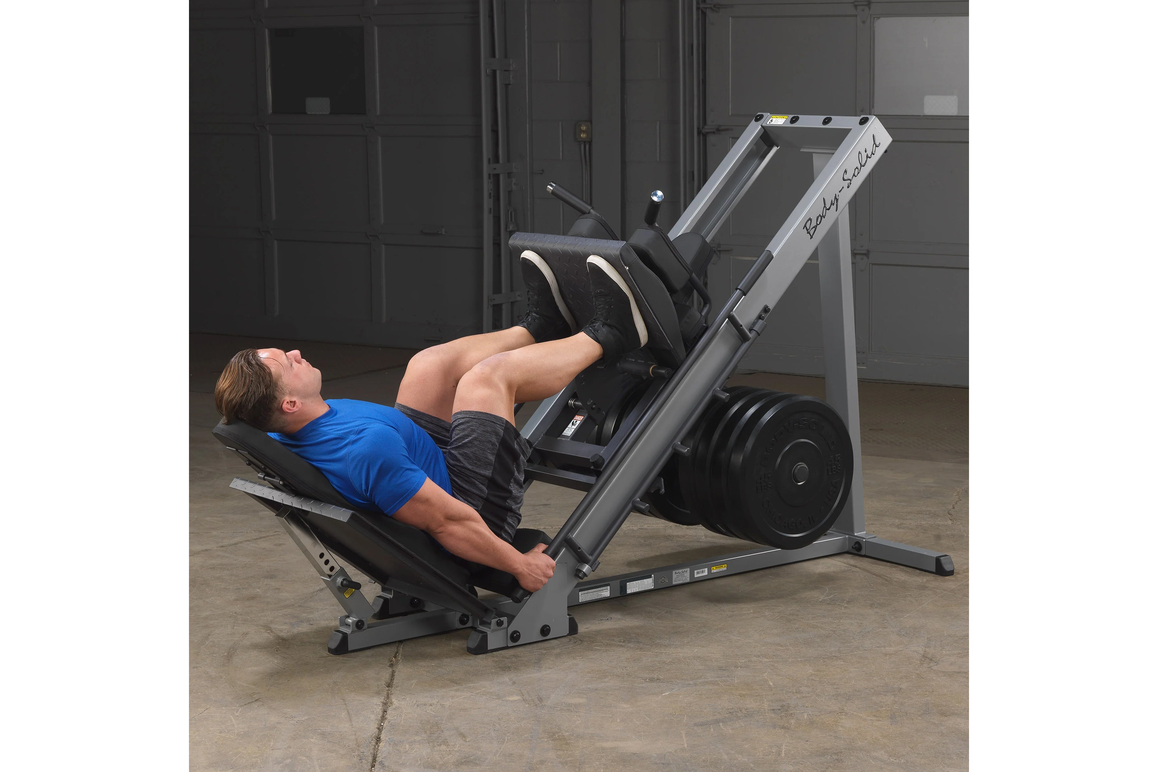 Body Solid GLPH1100B Leg Press & Hack Squat Machine for Home Gym - Strength Training Equipment for Legs, Glutes Workout | Perfect for Home Fitness, Commercial Gyms & Personal Training Studios