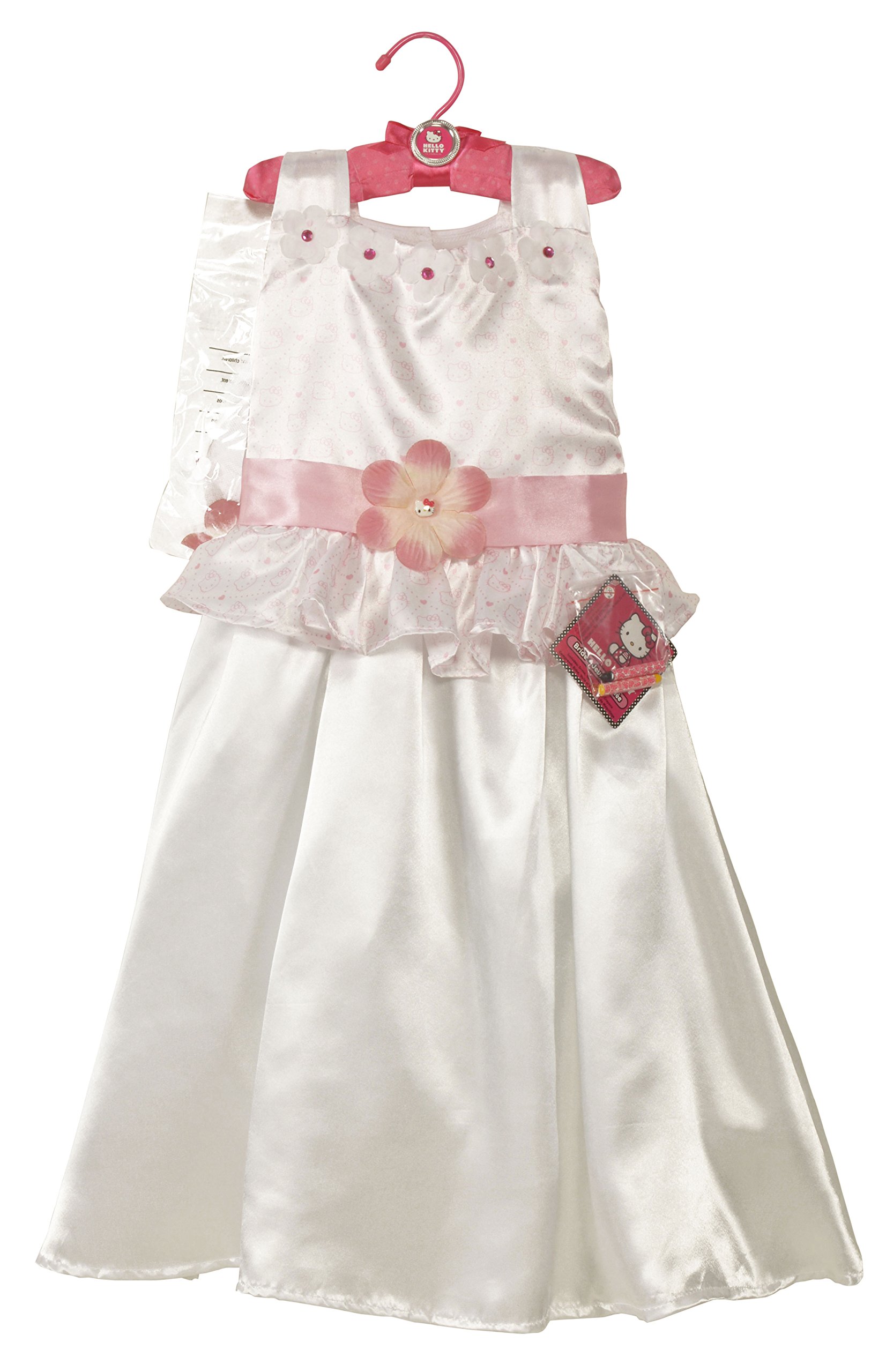 Hello Kitty Bride Dress-Up Costume for Girls - Cute Kawaii Wedding Play Outfit for Kids & Toddlers - Perfect for Dress-Up Parties, Role Play & Halloween