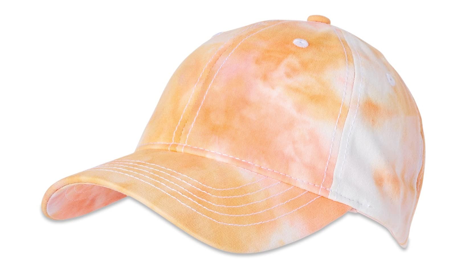 Time and Tru Tie Dye Baseball Cap - Stylish Summer Hat for Women & Men | UV Protection Adjustable Outdoor Sports Hat for Beach, Hiking, Running, and Casual Wear