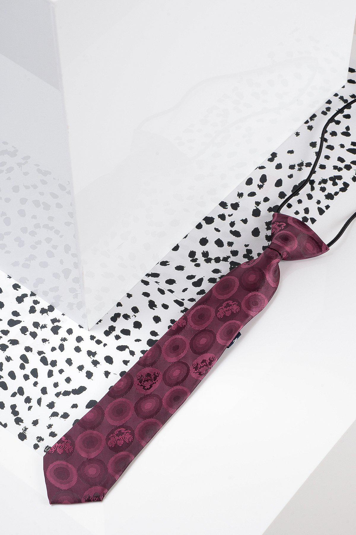 Kids' Berry Bubble Circle Print Tie - Stylish & Fun Bow Tie for Boys & Girls - Perfect for Birthday Parties, School Events & Family Photos