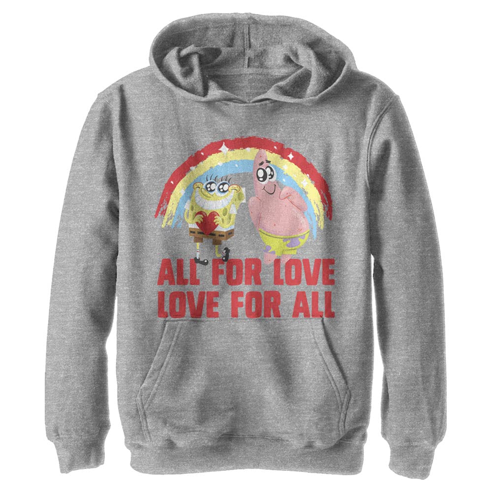SpongeBob SquarePants Kids Hoodie - Nickelodeon Cartoon Character Pullover Sweatshirt for Boys & Girls | Perfect for School, Playdates & Family Outings