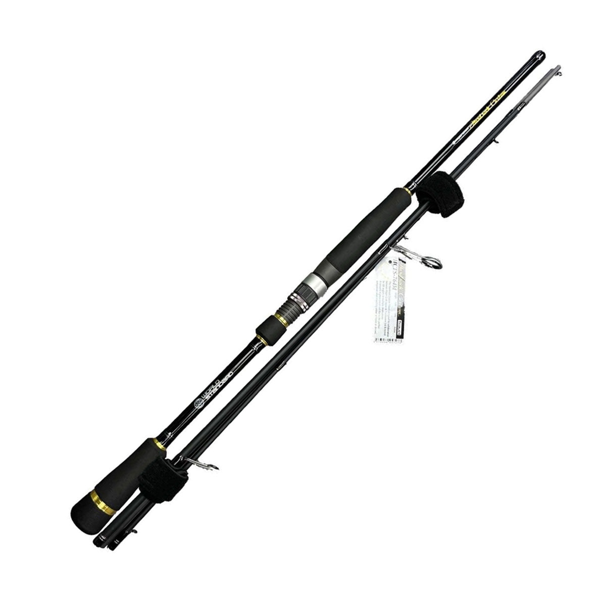 Major Craft Hardrock Custom Travel Fishing Rod - Portable & Durable for Saltwater & Freshwater - Perfect for Backpacking, Camping & Boat Trips