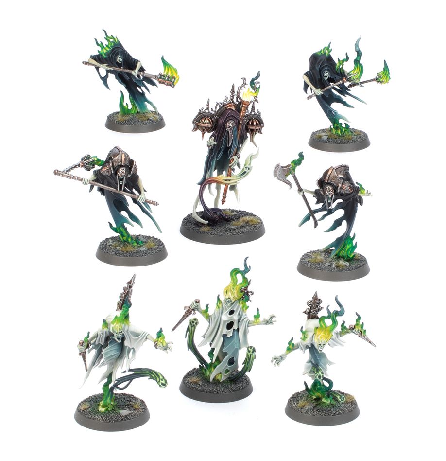 Age of Sigmar Warcry: Pyregheists - Fantasy Tabletop Miniatures for Warhammer Gaming & Collecting - Perfect for Battles, Painting, and Display