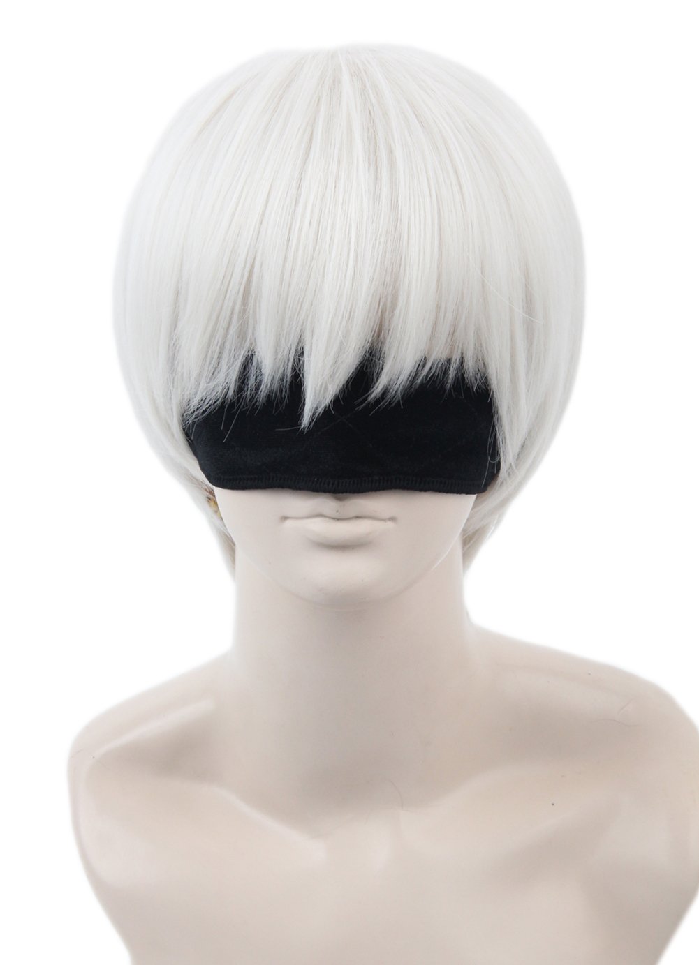 Short Halloween Costume Wigs for Men & Women - Perfect for Cosplay, Parties & Themed Events