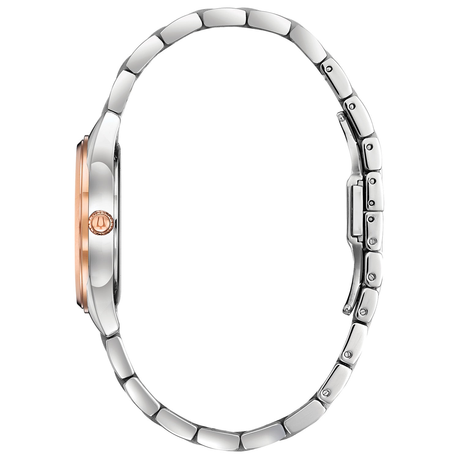 Bulova 98P183 Sutton Women's Watch - 2-Tone Stainless Steel Band, Elegant Dress Watch for Women | Perfect for Office, Business Meetings & Formal Occasions
