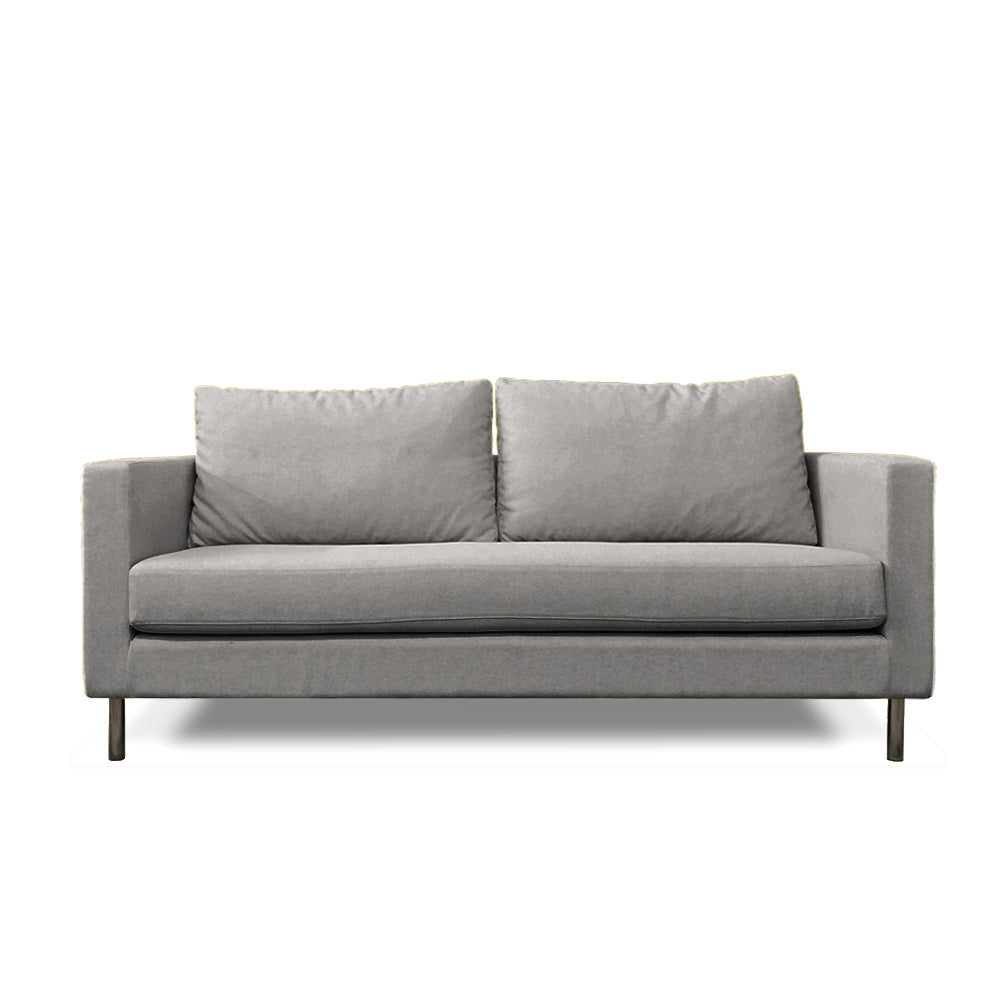 Lexus 2.5 Seater Sofa - Modern Fabric Living Room Couch for Small Spaces, Apartments & Studios | Comfortable Compact Loveseat for Relaxing, Watching TV & Hosting Guests