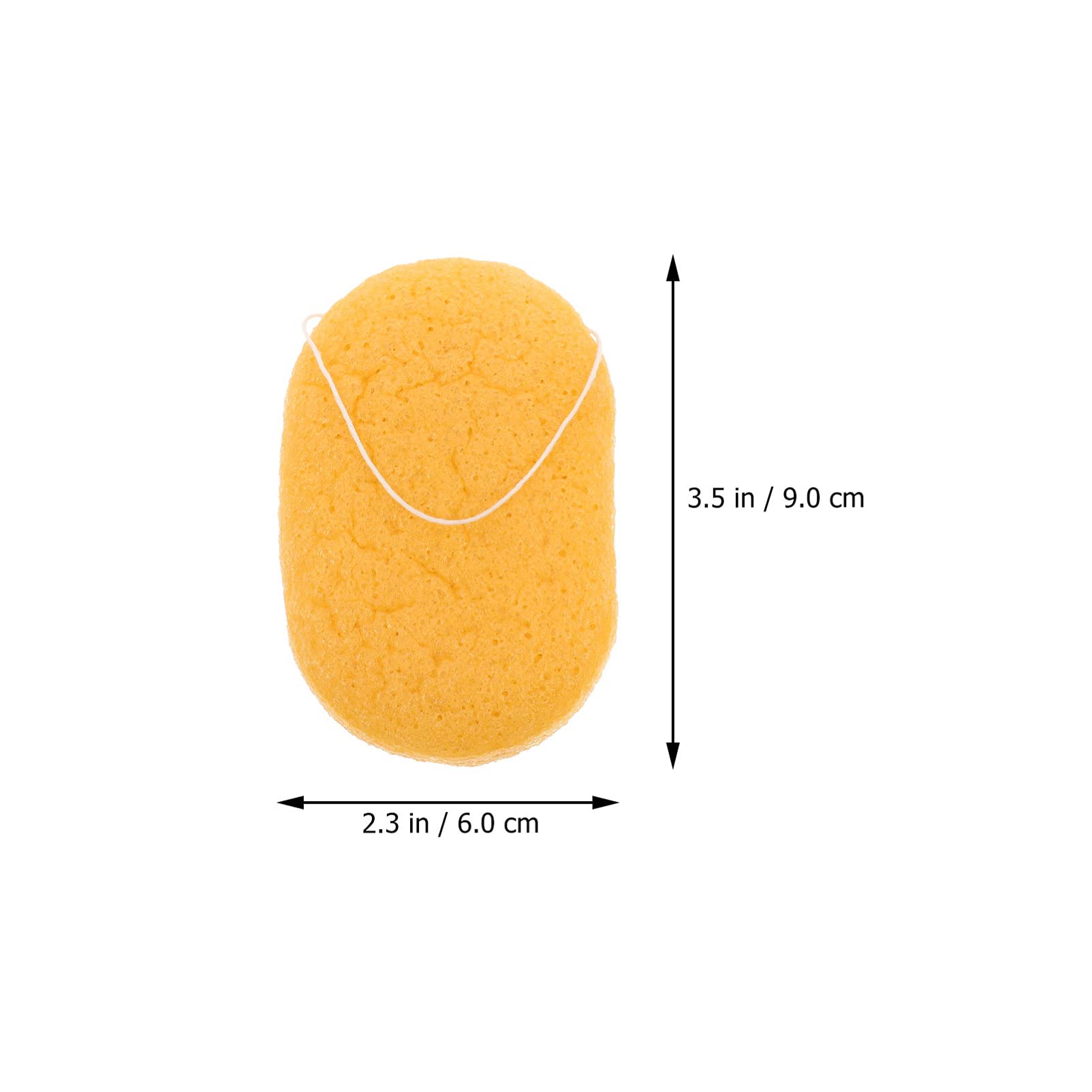 DOITOOL Natural Makeup Sponge & Volcanic Mud Facial Sponge - Exfoliating & Deep Pore Cleansing for Flawless Makeup Application & Skincare (Brown) | Perfect for Daily Beauty Routine, Travel & Professional Makeup Artists