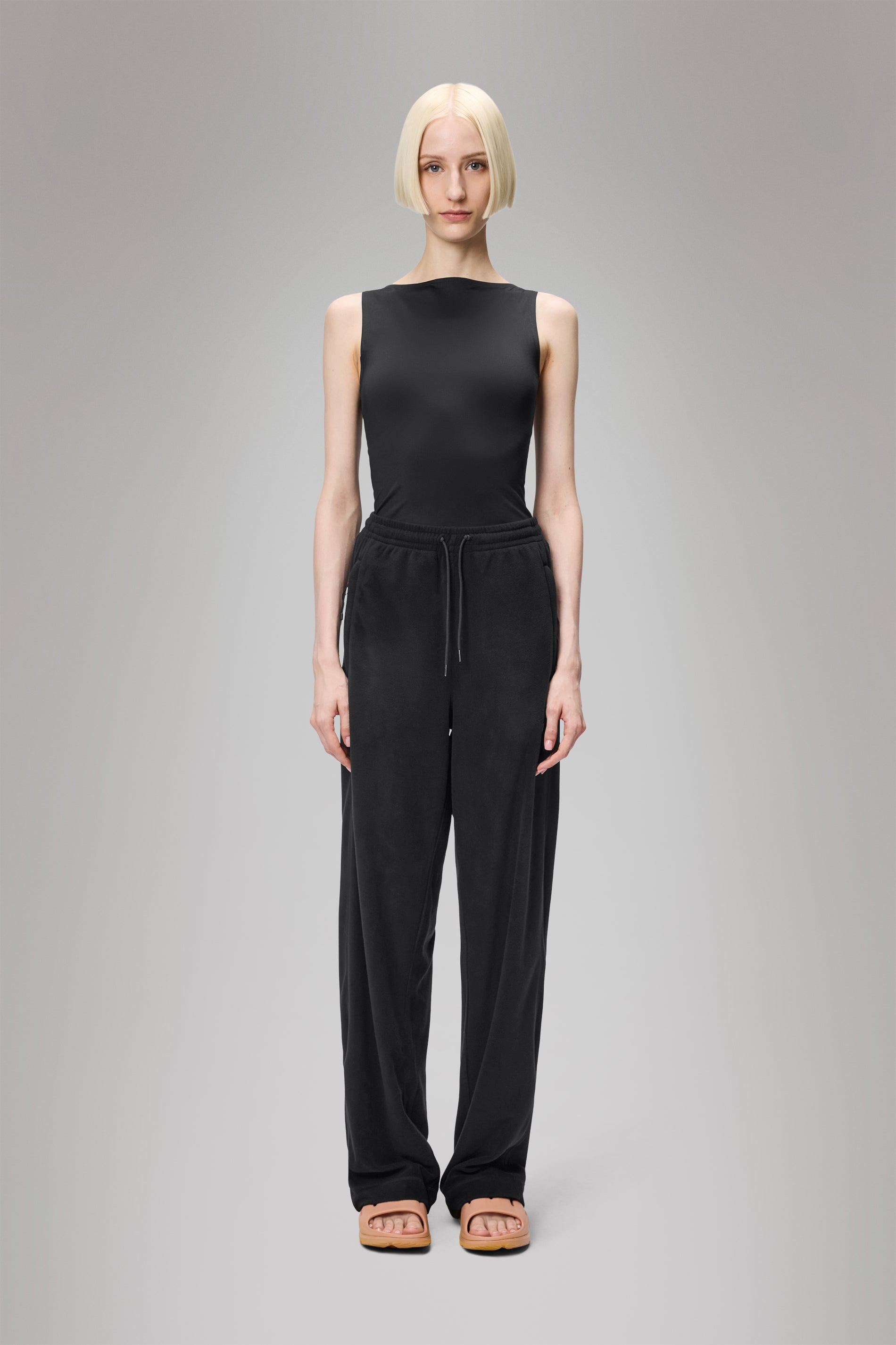 Addis Fleece Pants for Women - Soft Wide Leg Lounge Pants - Cozy Winter Sleepwear & Home Comfort Wear