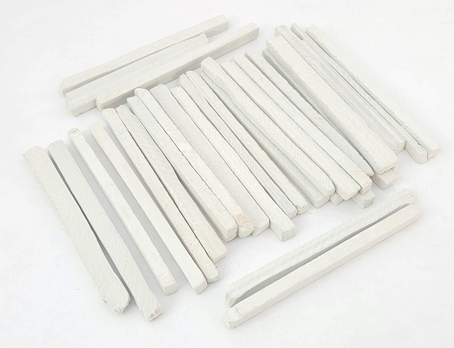 Premium White Slate Chalk Pencils - 200g Medium Size (Pack of 200) - Ideal for Classroom, Restaurant Menu Boards & DIY Crafts