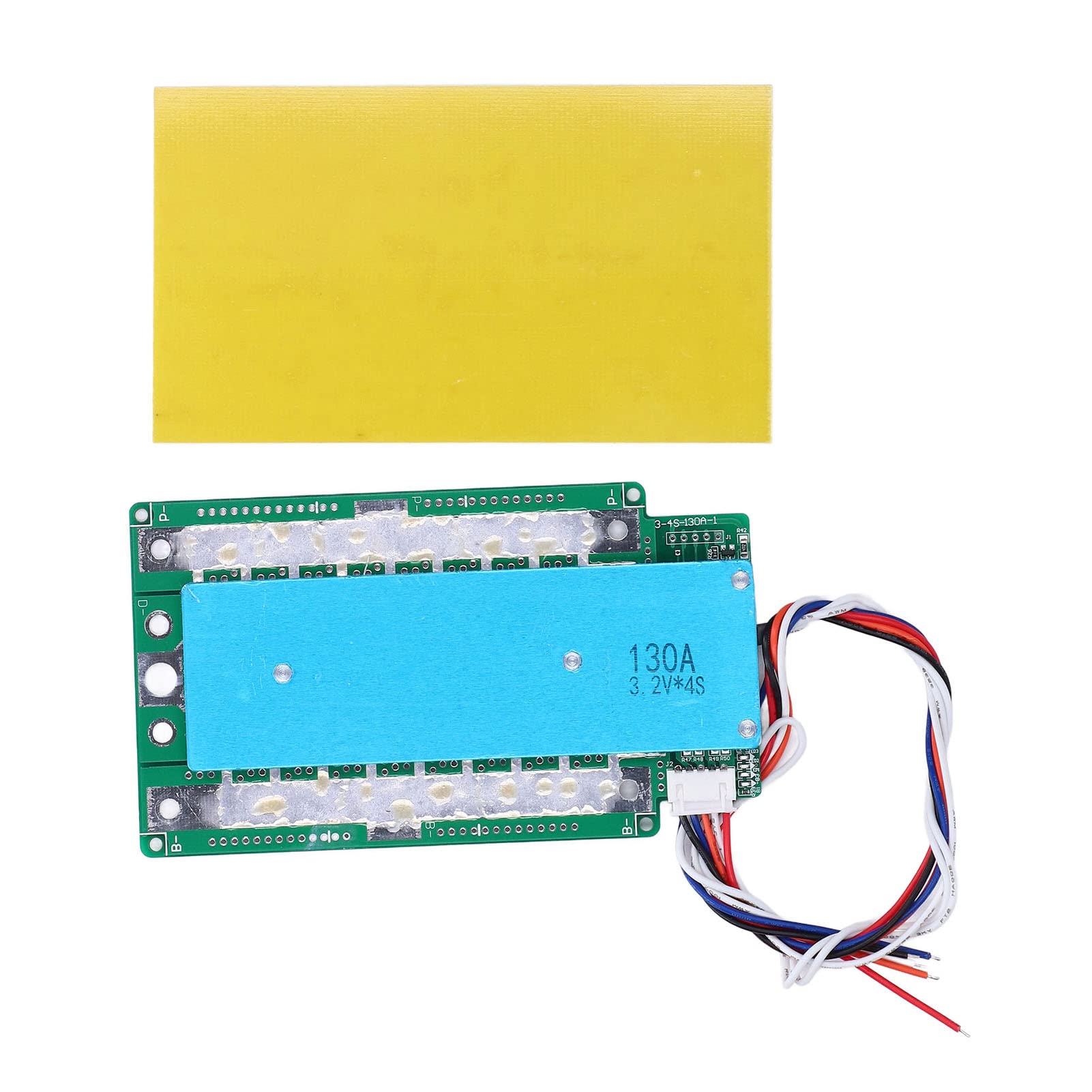 LiFePO4 4S 130A Battery Protection Board with 14.6V Charging Voltage - Car Start Inverter Module, 0.07A Balance Current & Easy Operation - Perfect for RV, Solar Power Systems & Electric Vehicles