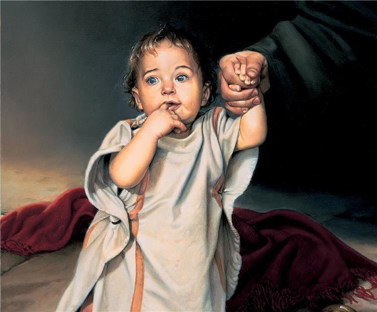 Child of Grace by Liz Lemon Swindle - Inspirational Christian Art Print for Home Decor, Gifts & Church Wall Art | Perfect for Living Rooms, Bedrooms & Sunday School Classrooms