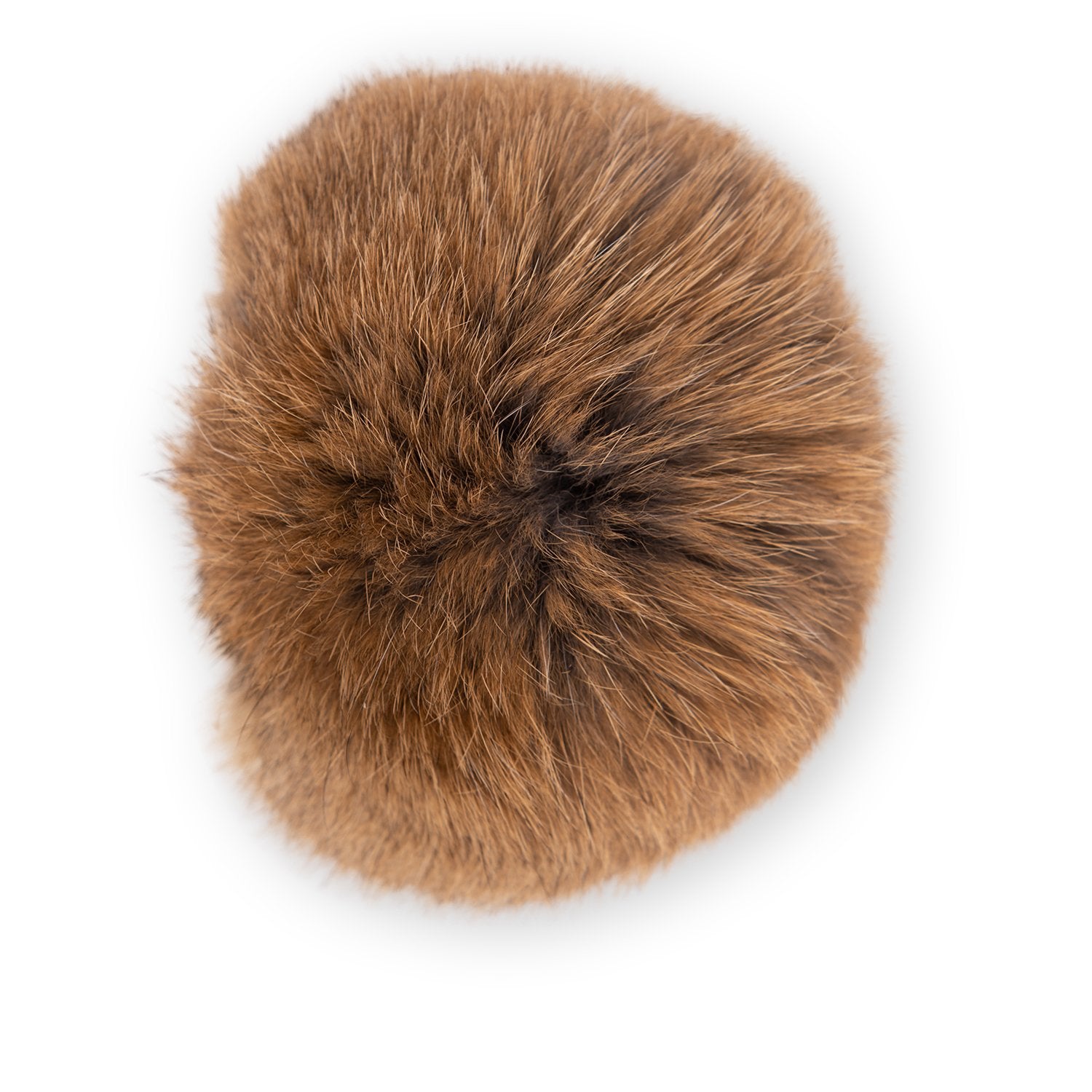 Natural Fur Pom Pom Hat Accessory - Cozy Winter Beanie for Women & Men - Perfect for Outdoor Activities, Skiing, and Snowboarding