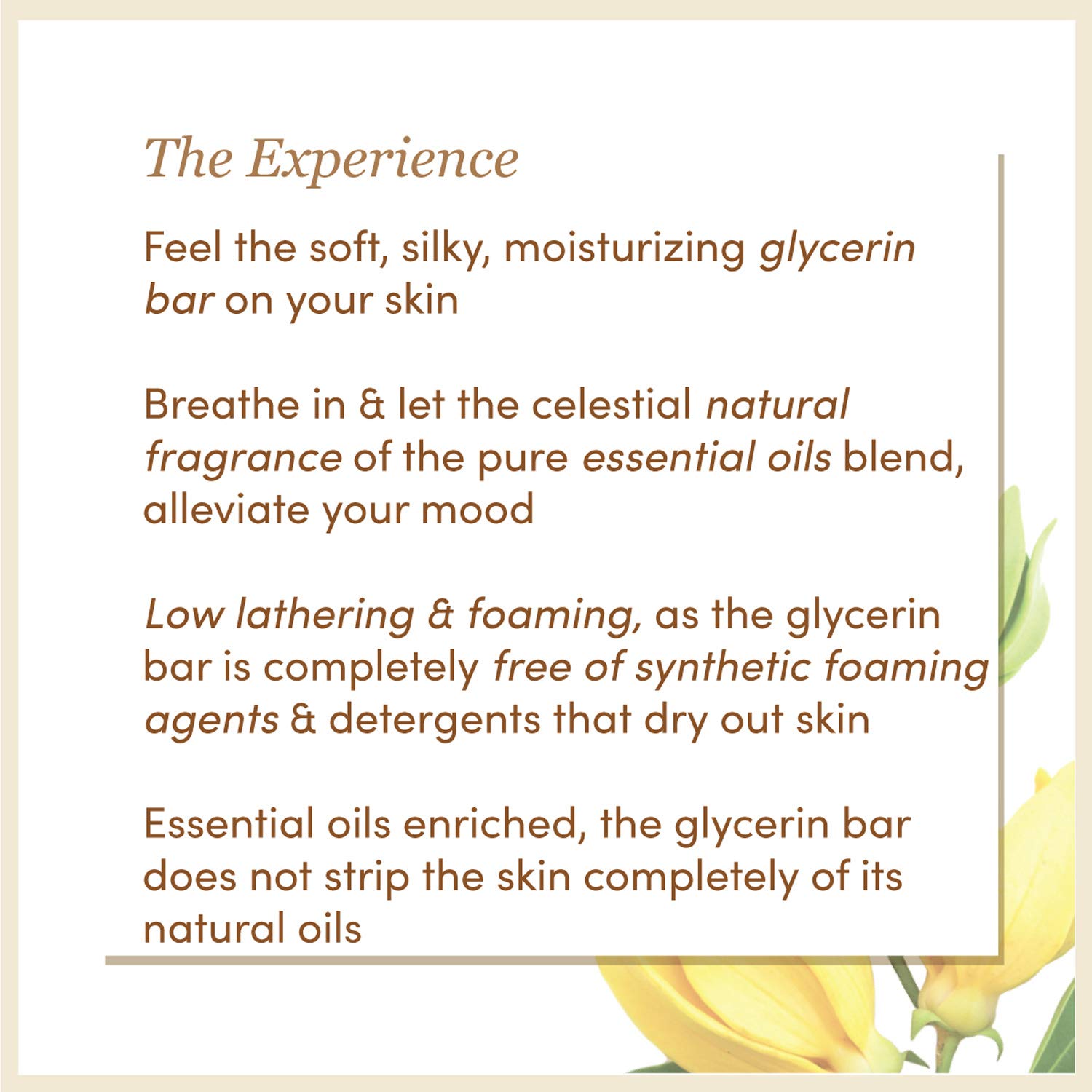 Earth Reserve Tuberose & Ylang Ylang Infused Soap - Handmade Natural Glycerin Soap for Sensitive Skin | Sulfate & Paraben Free | Perfect for Daily Cleansing, Spa Days & Gift Giving