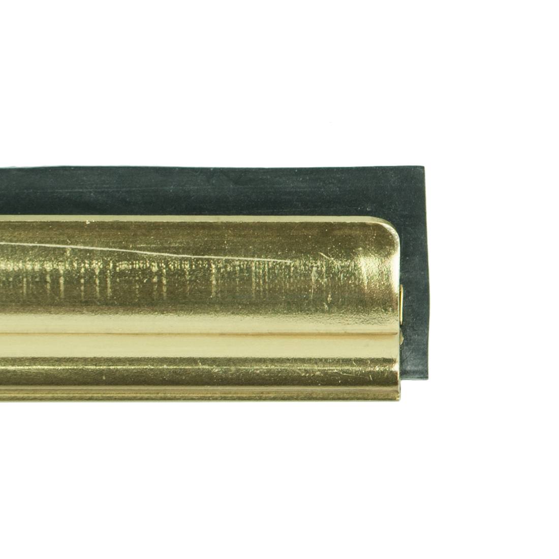 Premium Pulex Brass Channel - Heavy Duty Metal U-Channel for DIY Projects, Home Improvement & Furniture Making - Ideal for Shelving, Cabinets & Decorative Edging