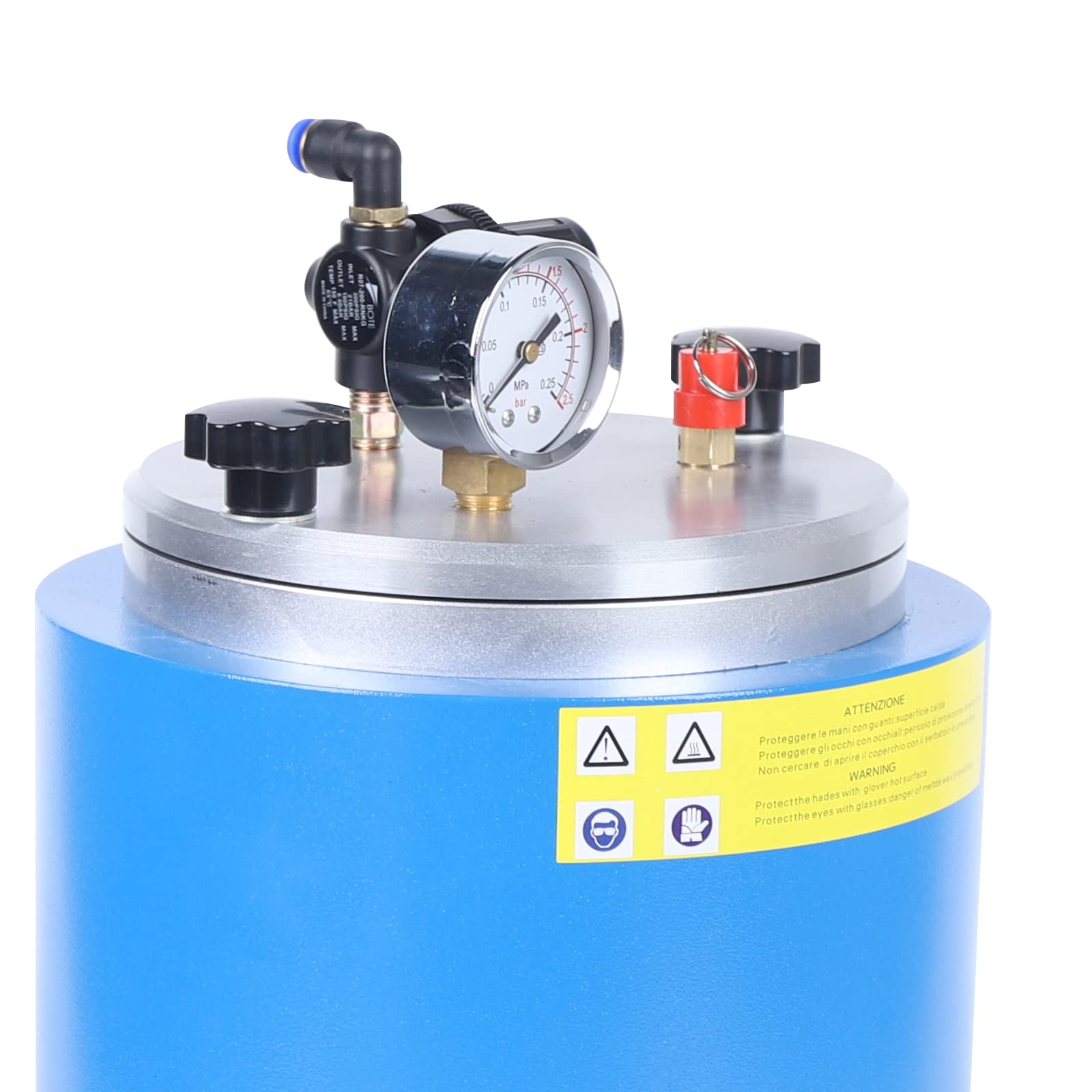 Professional 110V 500W Jewelry Wax Injection Machine - 2.2L Tank with Dual Nozzles for Precision Wax Casting | Perfect for Jewelry Making, Dental Labs & Small Batch Production