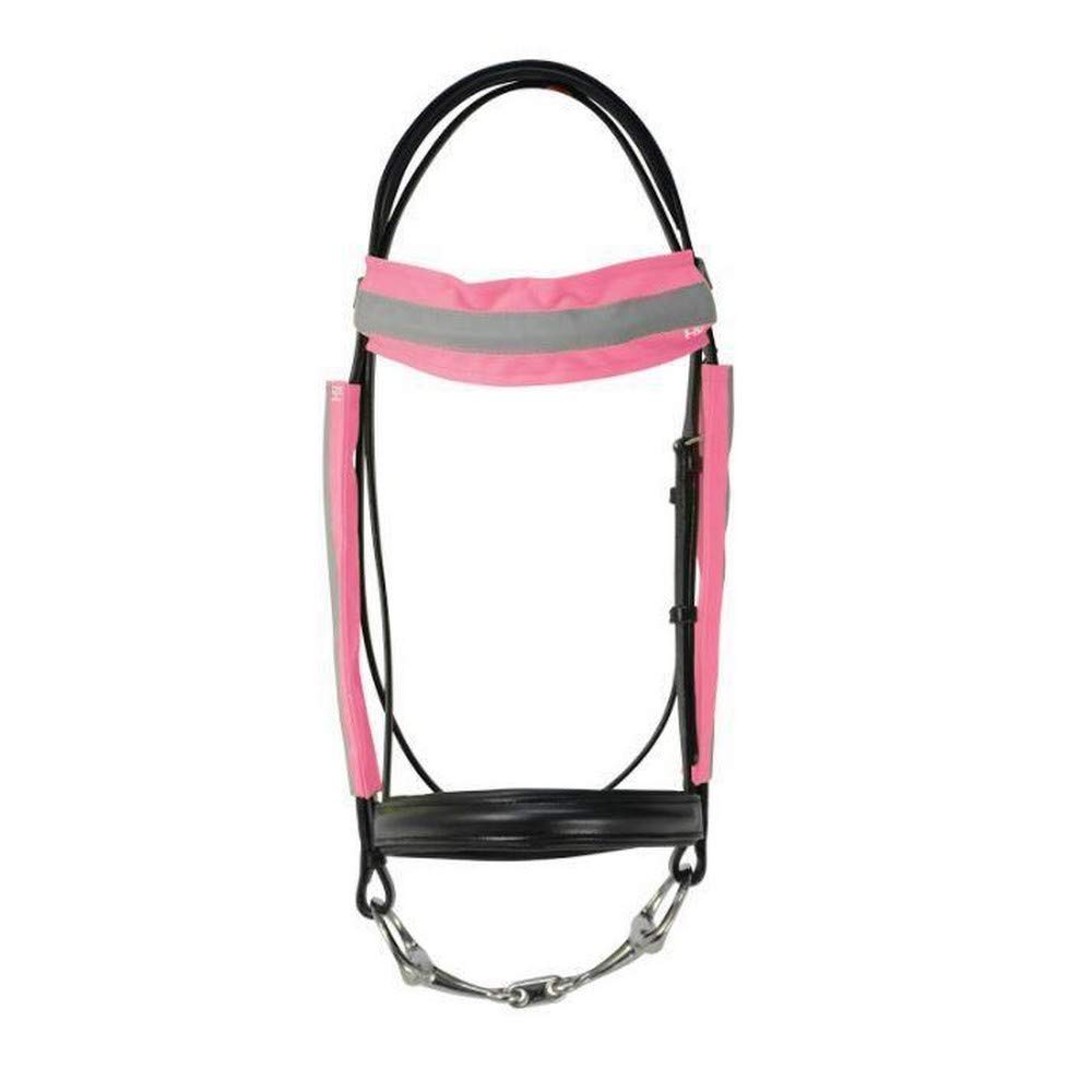 High-Visibility Reflective Bridle Bands for Horses - Night Riding Safety Gear for Equestrians & Trail Riders