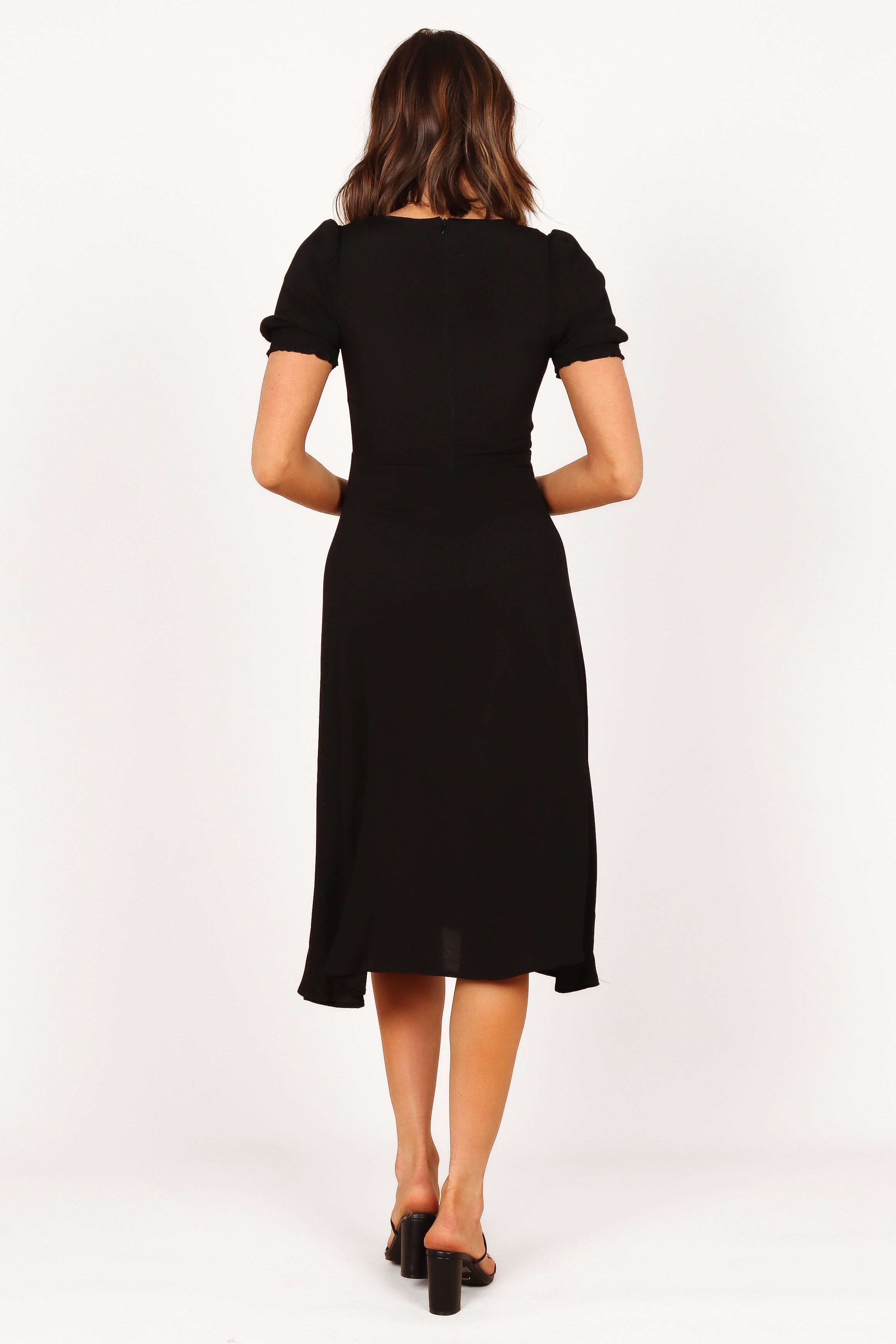 Franklin Women's Ebony Dress - Elegant & Comfortable for Parties, Weddings & Special Occasions