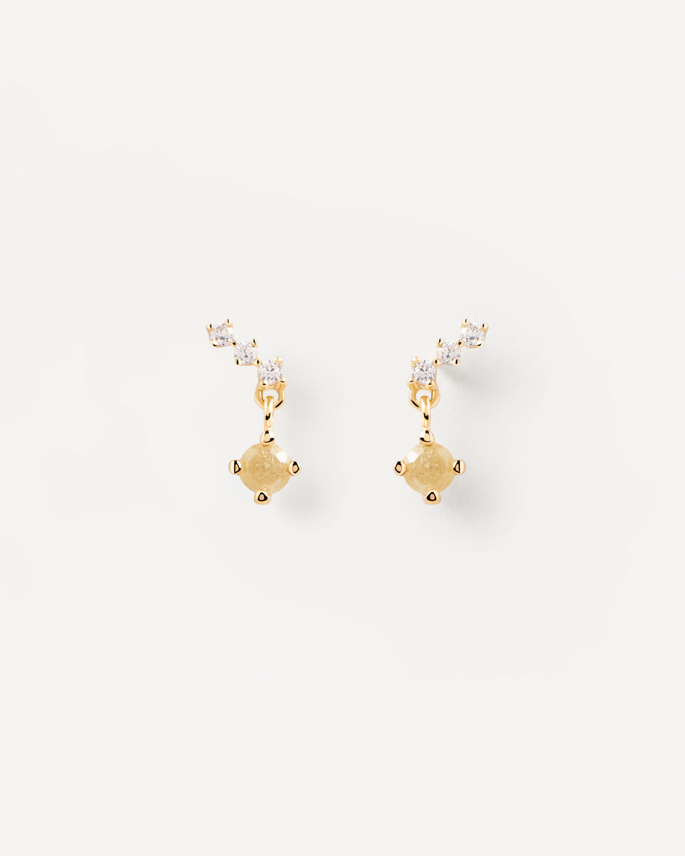 Astrid Gold Earrings for Women - 14K Solid Gold Hoop Earrings | Elegant Everyday Jewelry Gift for Her | Perfect for Parties, Weddings & Special Occasions