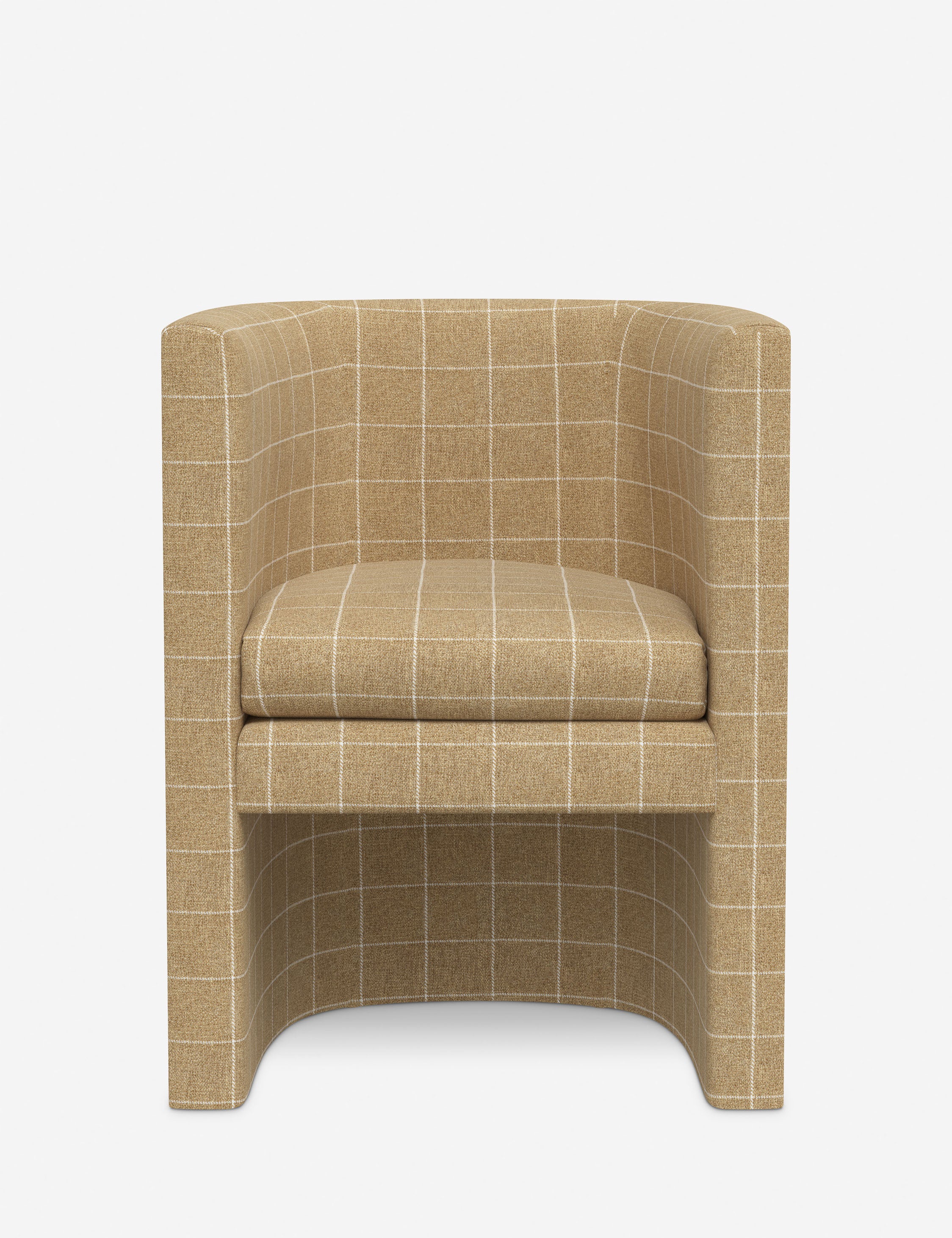 Enfield Dining Chair - Modern Wooden Dining Room Chair with Upholstered Seat - Perfect for Kitchen, Dining Room, and Home Office Use